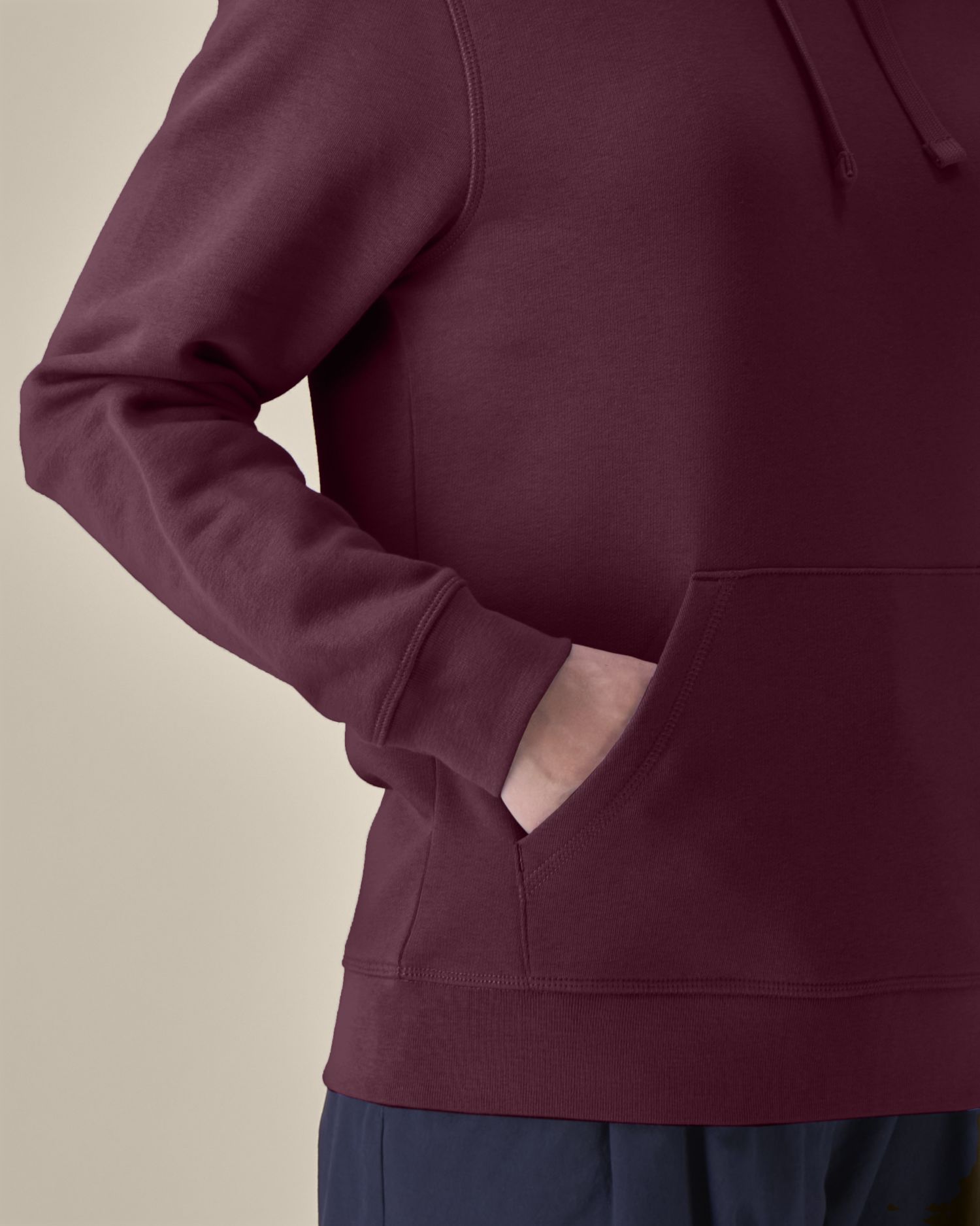 Unisex Hoodie Sweatshirt van Biologisch Katoen Middel-Licht - 280 GSM | Drummer 2.0 STSU168