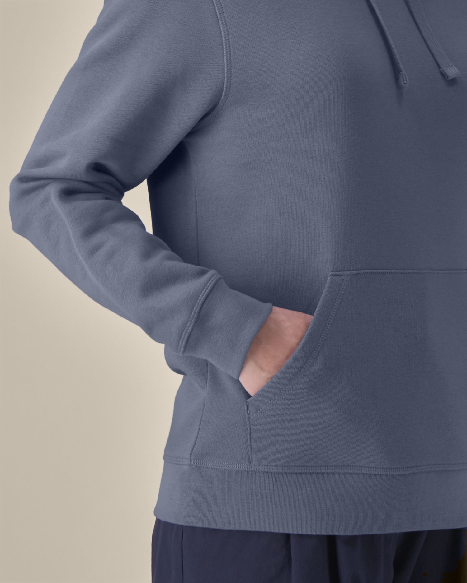 Unisex Hoodie Sweatshirt van Biologisch Katoen Middel-Licht - 280 GSM | Drummer 2.0 STSU168