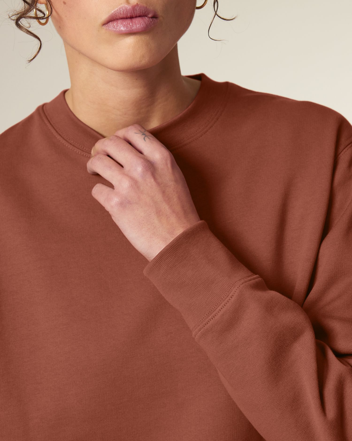 Unisex Crew Neck Sweatshirt - Organic Cotton 350 GSM | STSU178 Changer 2.0