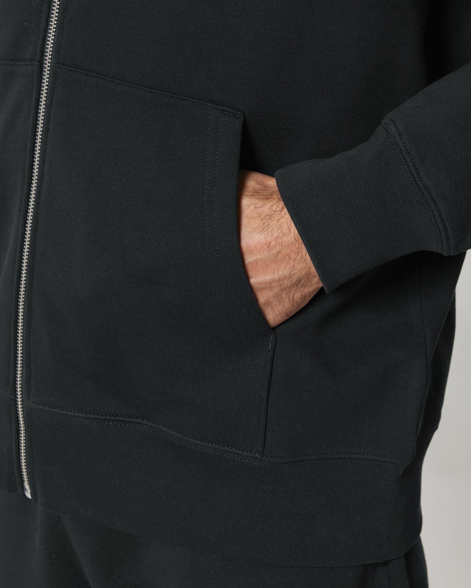 Unisex Zip-Thru Hoodie - Organic Cotton 350 GSM | Cultivator 2.0 Zipthru STSU179