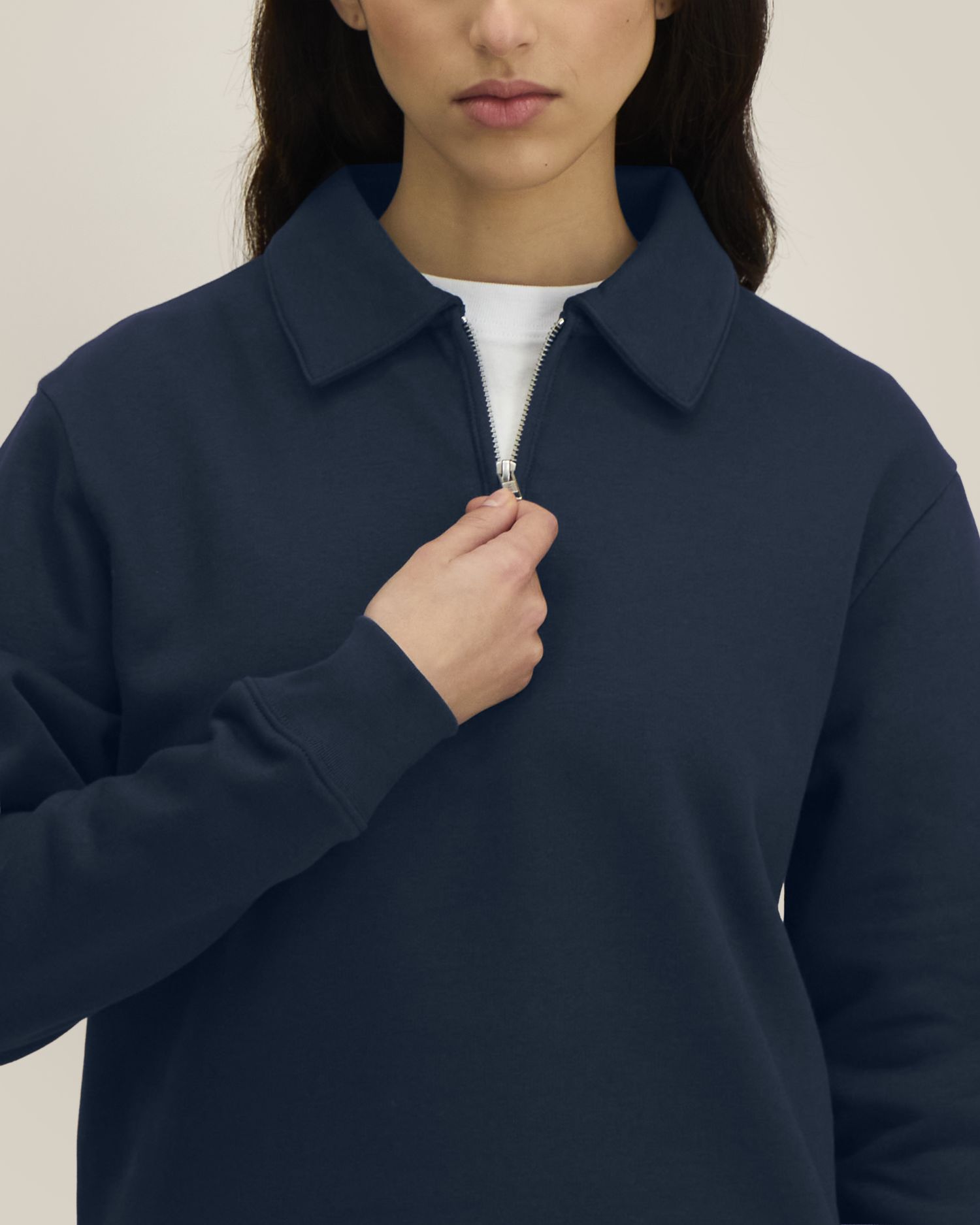 Sudadera unisex con cuello y cremallera de un cuarto - 280 GSM | Proper - STSU273
