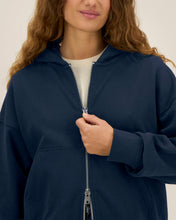 Sudadera unisex Oversized con capucha y cremallera completa de algodón reciclado - 400 g/m² | Fronter - STSU275