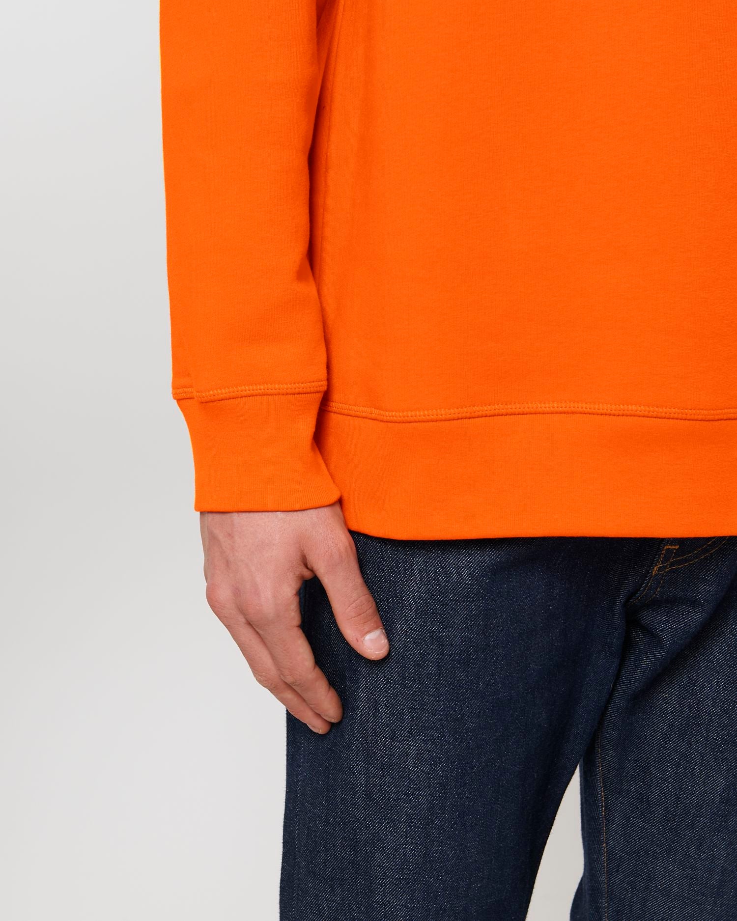 Sudadera de Cuello redondo orgánica unisex de peso medio-ligero - 280 g/m² | Roller STSU868