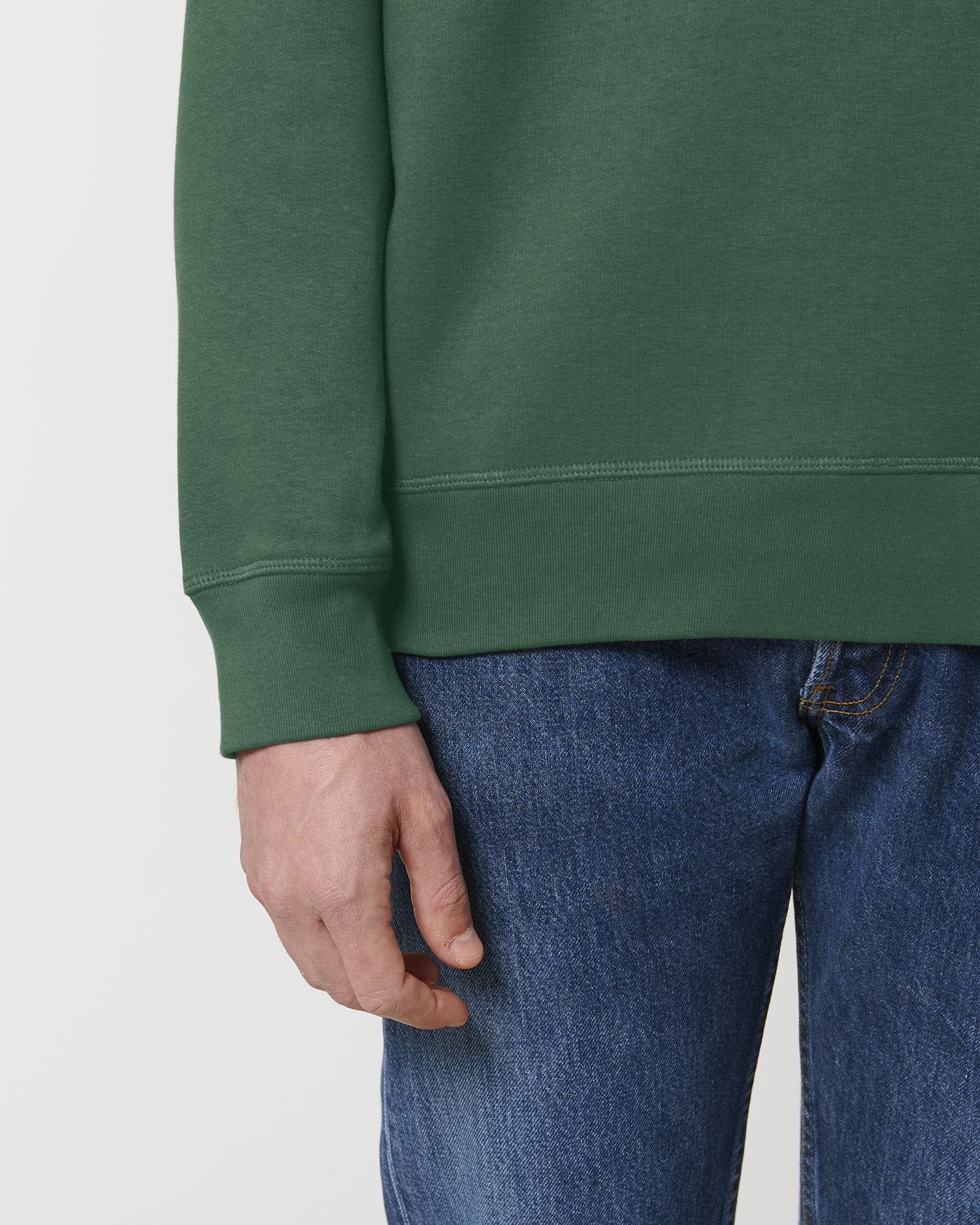 Sudadera de Cuello redondo orgánica unisex de peso medio-ligero - 280 g/m² | Roller STSU868