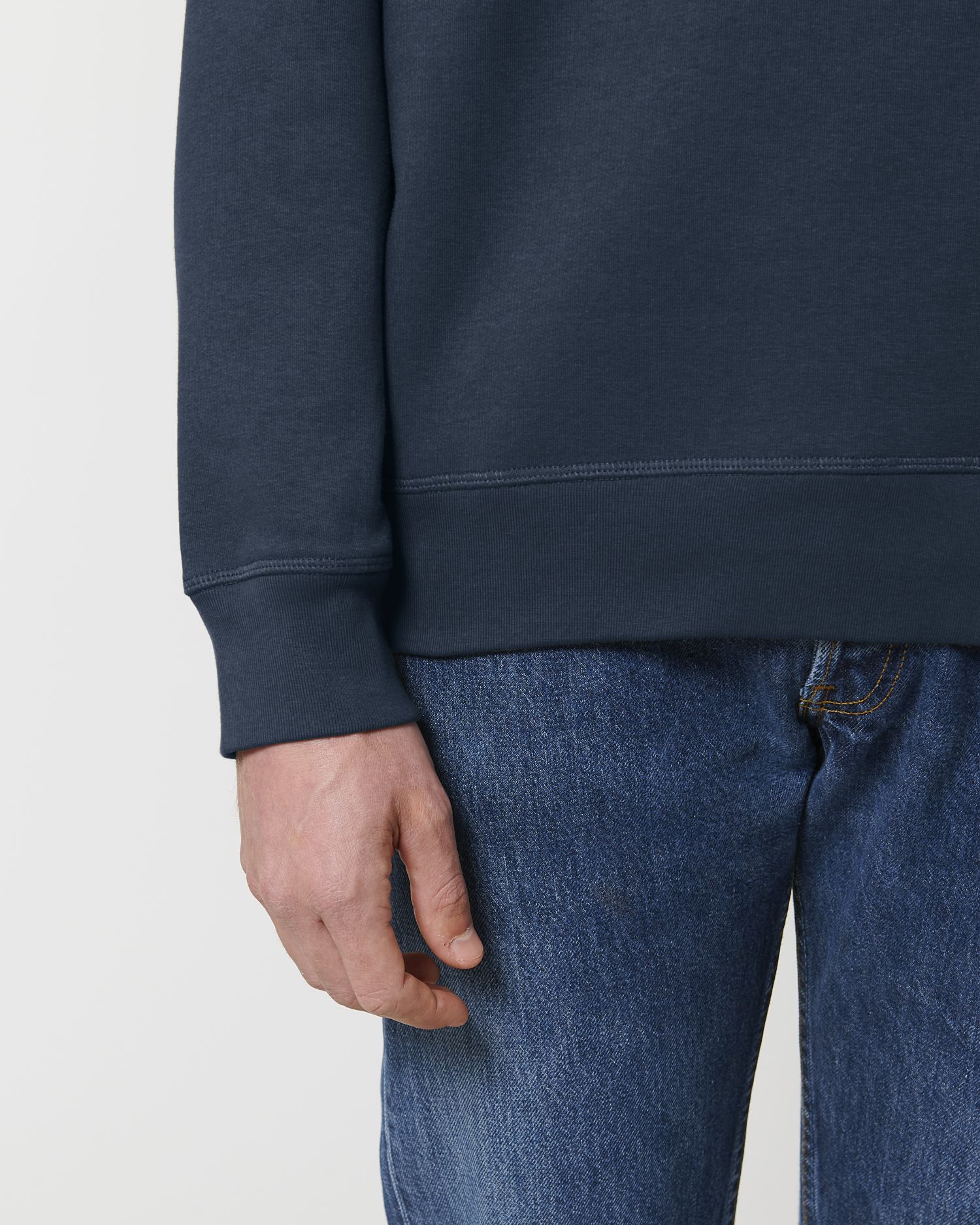 Sudadera de Cuello redondo orgánica unisex de peso medio-ligero - 280 g/m² | Roller STSU868