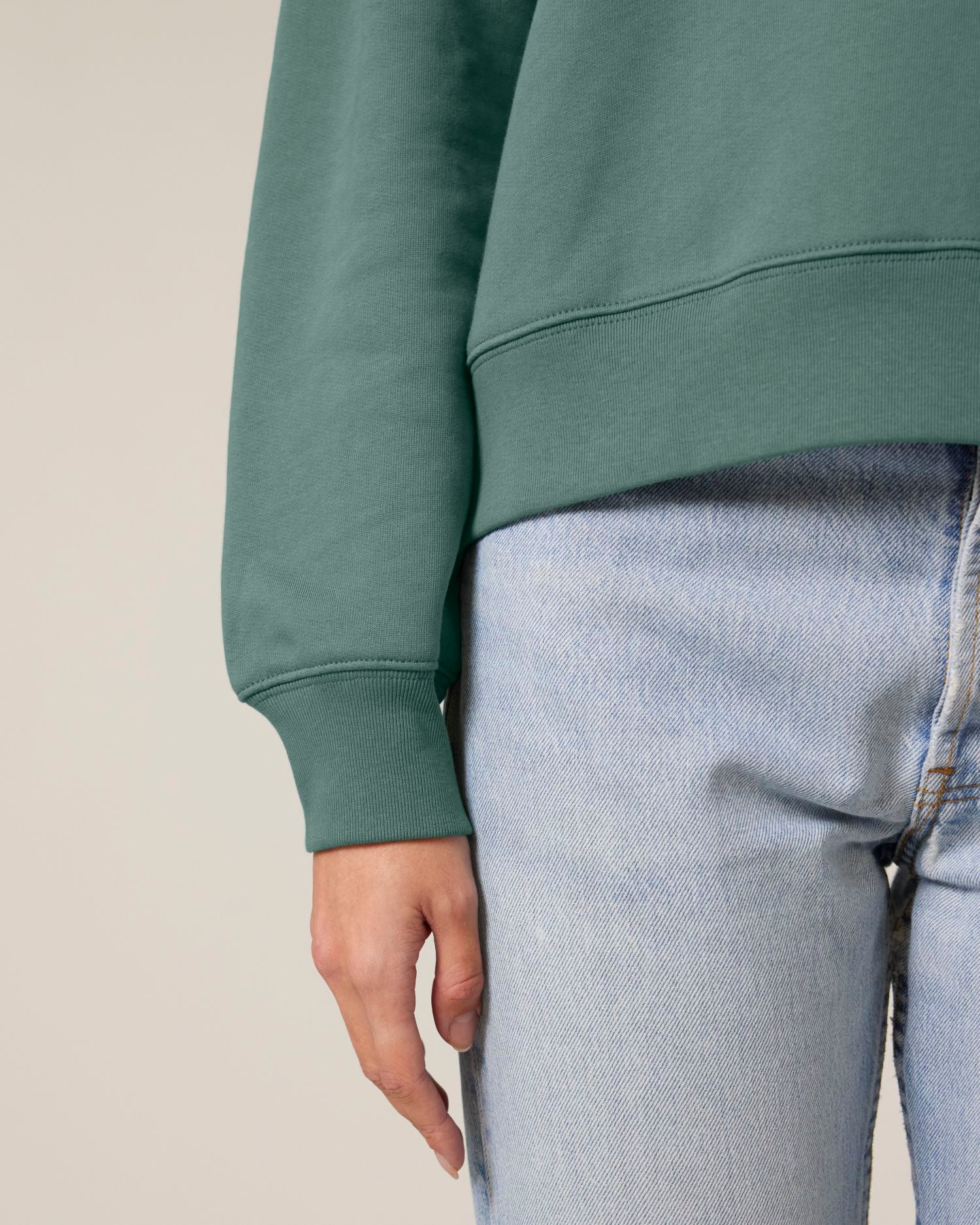 Sweatshirt Ras-du-Cou pour Femmes - Coton Bio, 300 GSM | Stella Alma STSW212