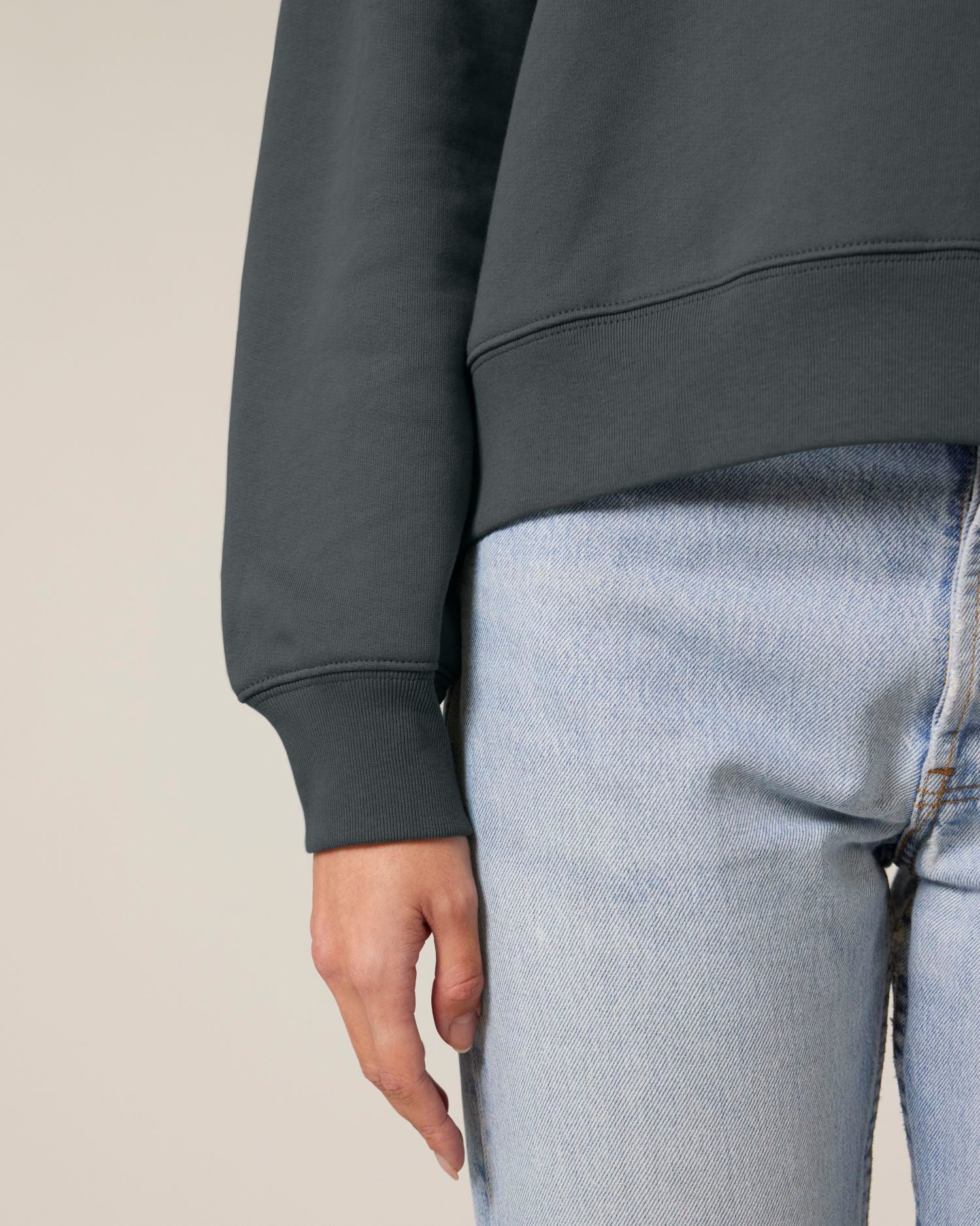 Sweatshirt Ras-du-Cou pour Femmes - Coton Bio, 300 GSM | Stella Alma STSW212