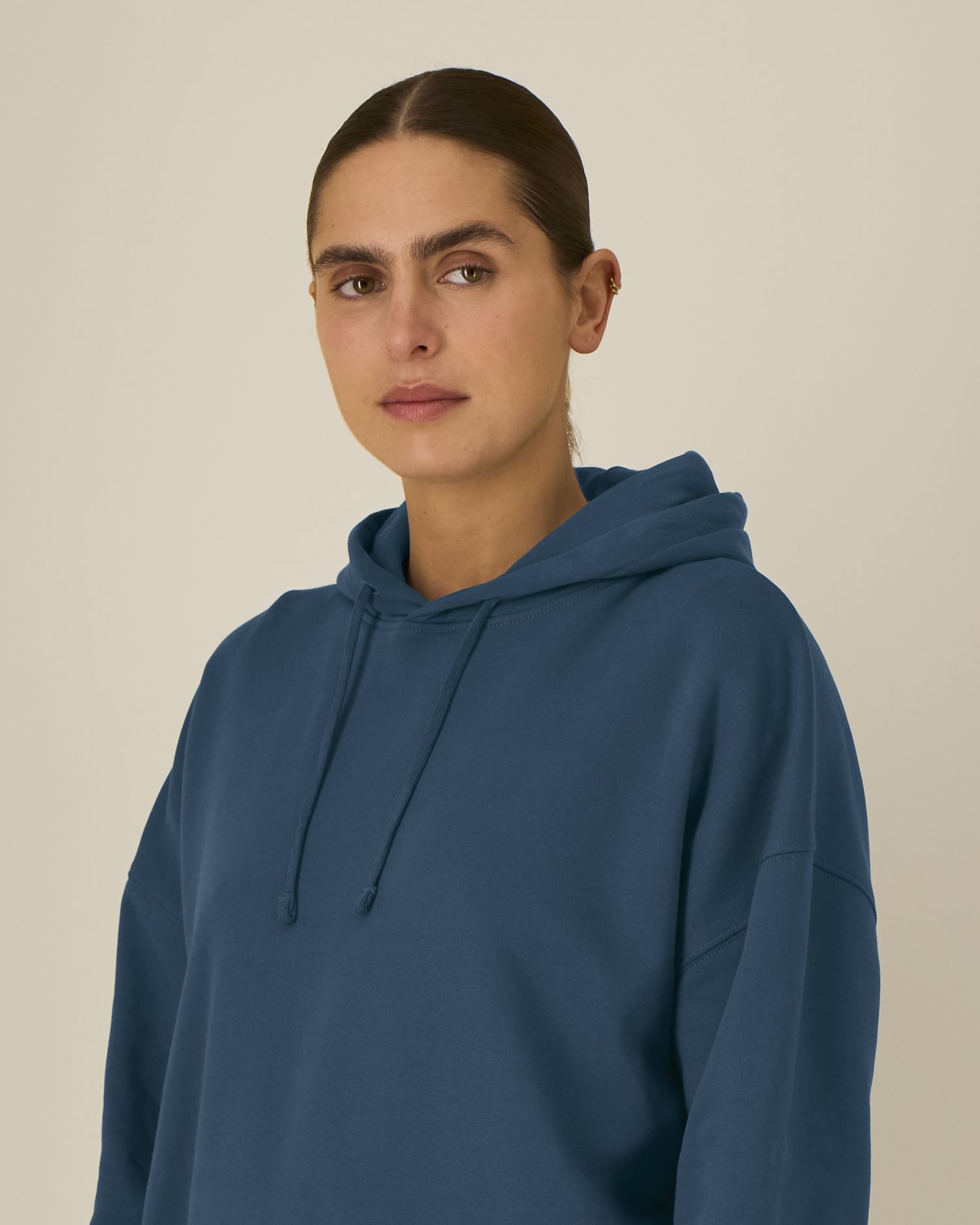 Women's Organic Cotton Hoodie Sweatshirt - 300 GSM | Nora STSW213