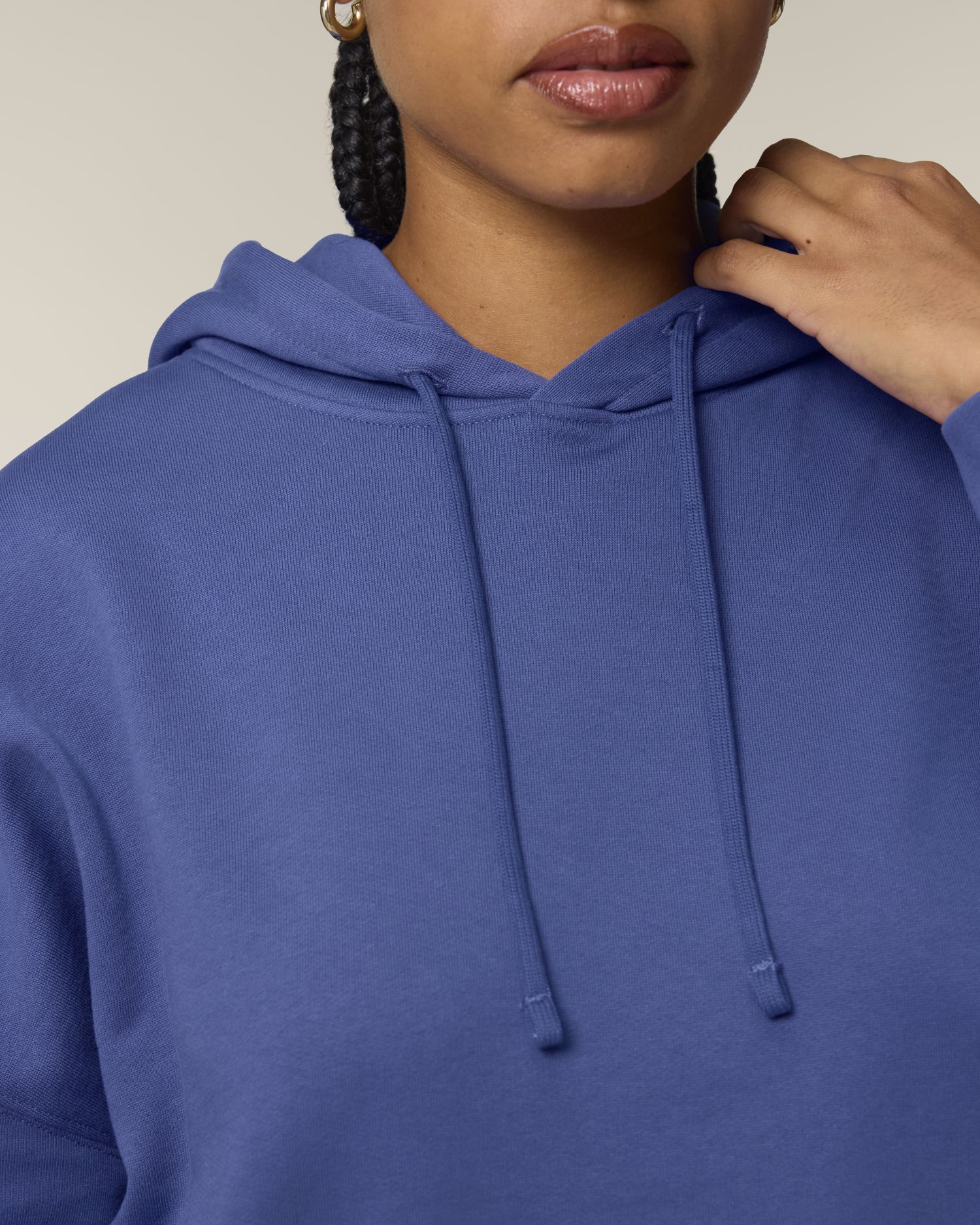 Women's Organic Cotton Hoodie Sweatshirt - 300 GSM | Nora STSW213
