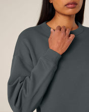 Women's Oversized Organic Cotton Crew Neck Sweatshirt - 300 GSM | Stella Paloma STSW218