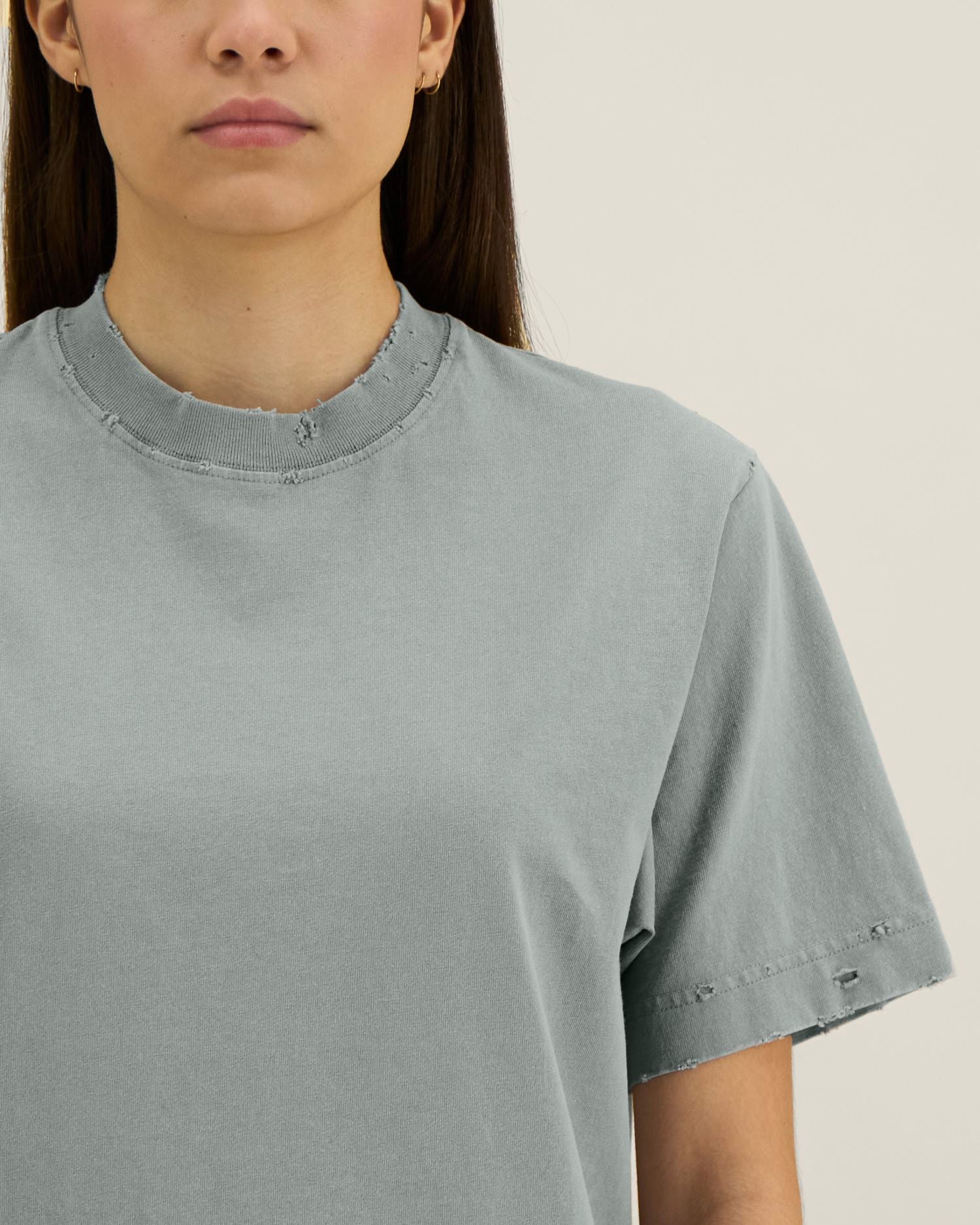 Stückgefärbtes schweres T-Shirt im Used-Look – 240 GSM | Freestyler Super Vintage – STTU280