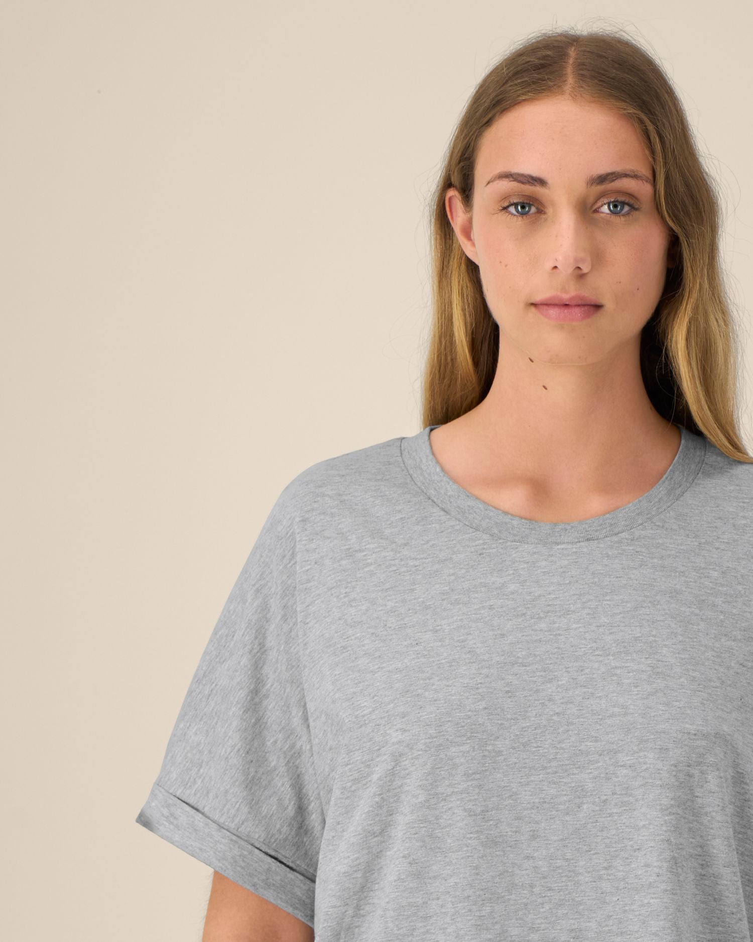Women's Oversized Rolled Sleeve T-shirt - 155 g/m² | Stella Collider T-shirt STTW089