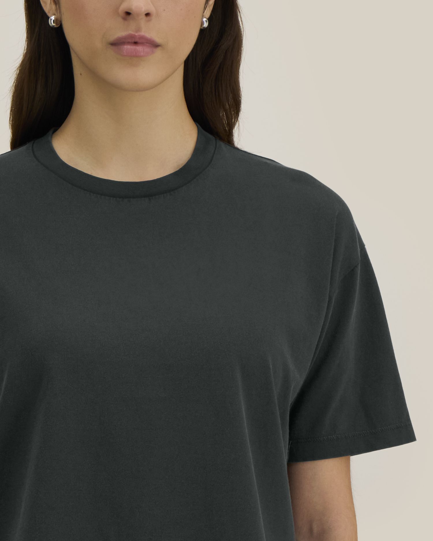 Stückgefärbtes, kastig geschnittenes Damen-T-Shirt – 155 g/m² | Stella Nova Vintage – STTW283