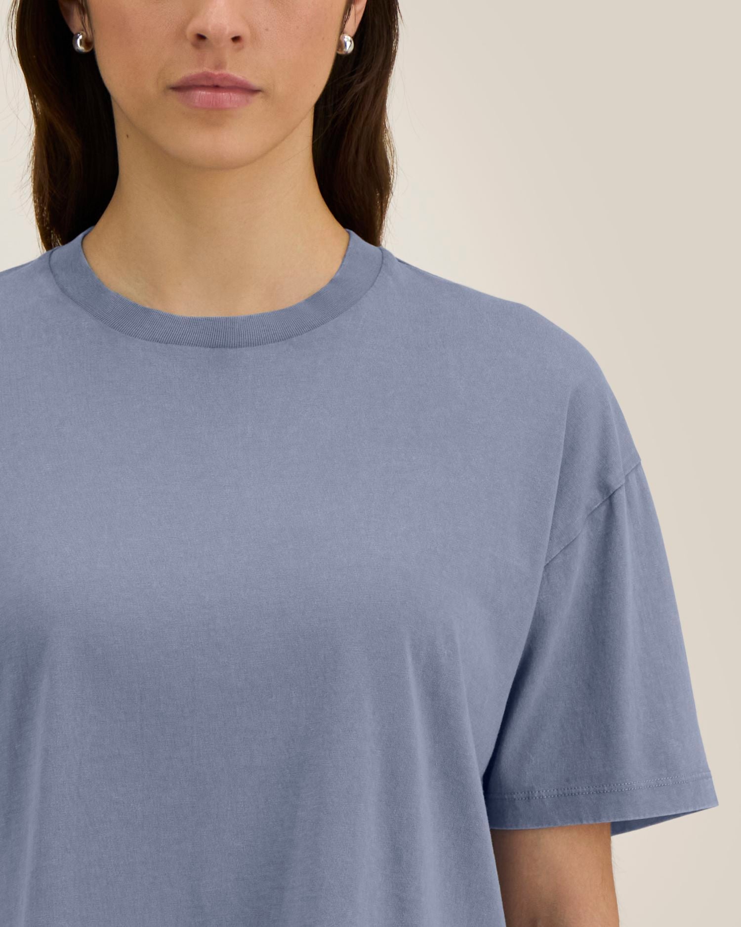 Stückgefärbtes, kastig geschnittenes Damen-T-Shirt – 155 g/m² | Stella Nova Vintage – STTW283
