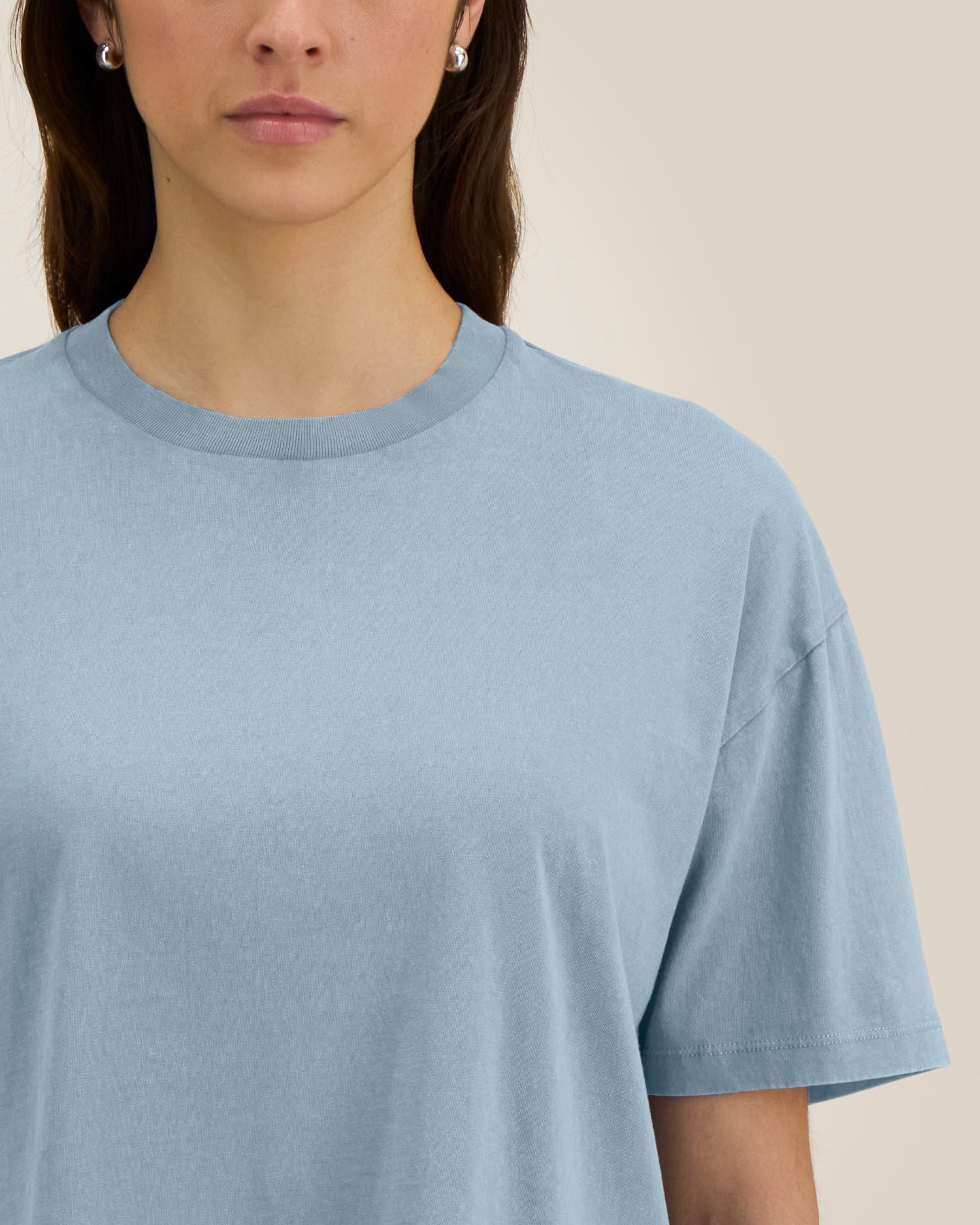 Stückgefärbtes, kastig geschnittenes Damen-T-Shirt – 155 g/m² | Stella Nova Vintage – STTW283