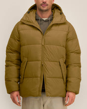 Unisex-Pufferjacke mit Kapuze aus recyceltem Nylon | Puffer 2.0 - STJU292