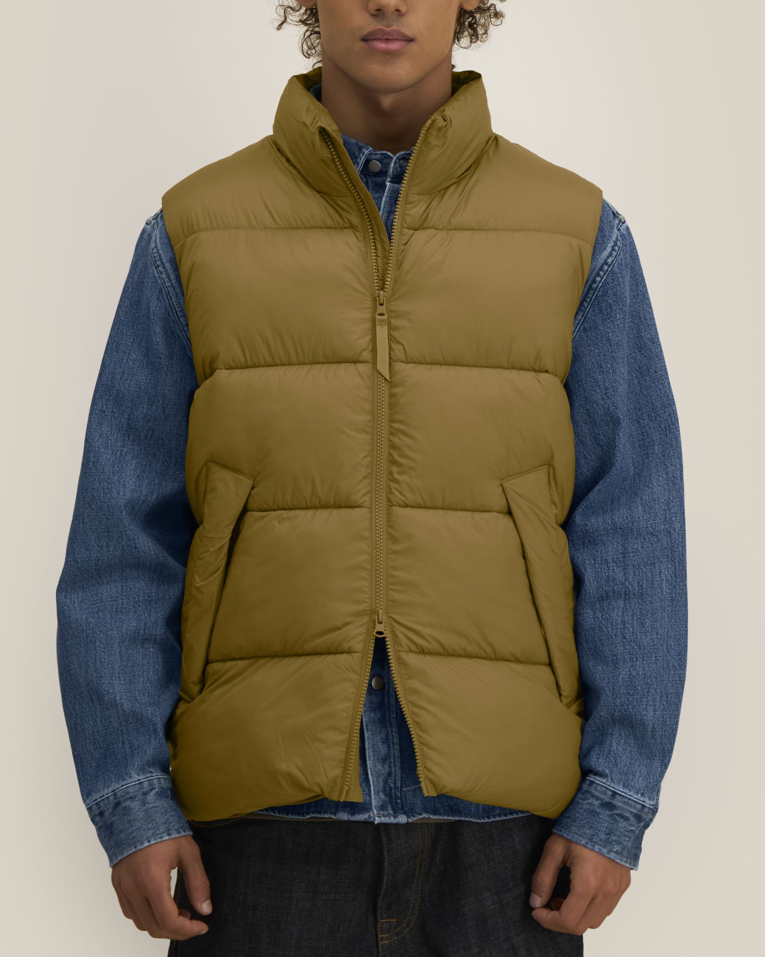 Unisex Padded Gilet in Recycled Nylon | Puffer Gilet 2.0 - STJU293