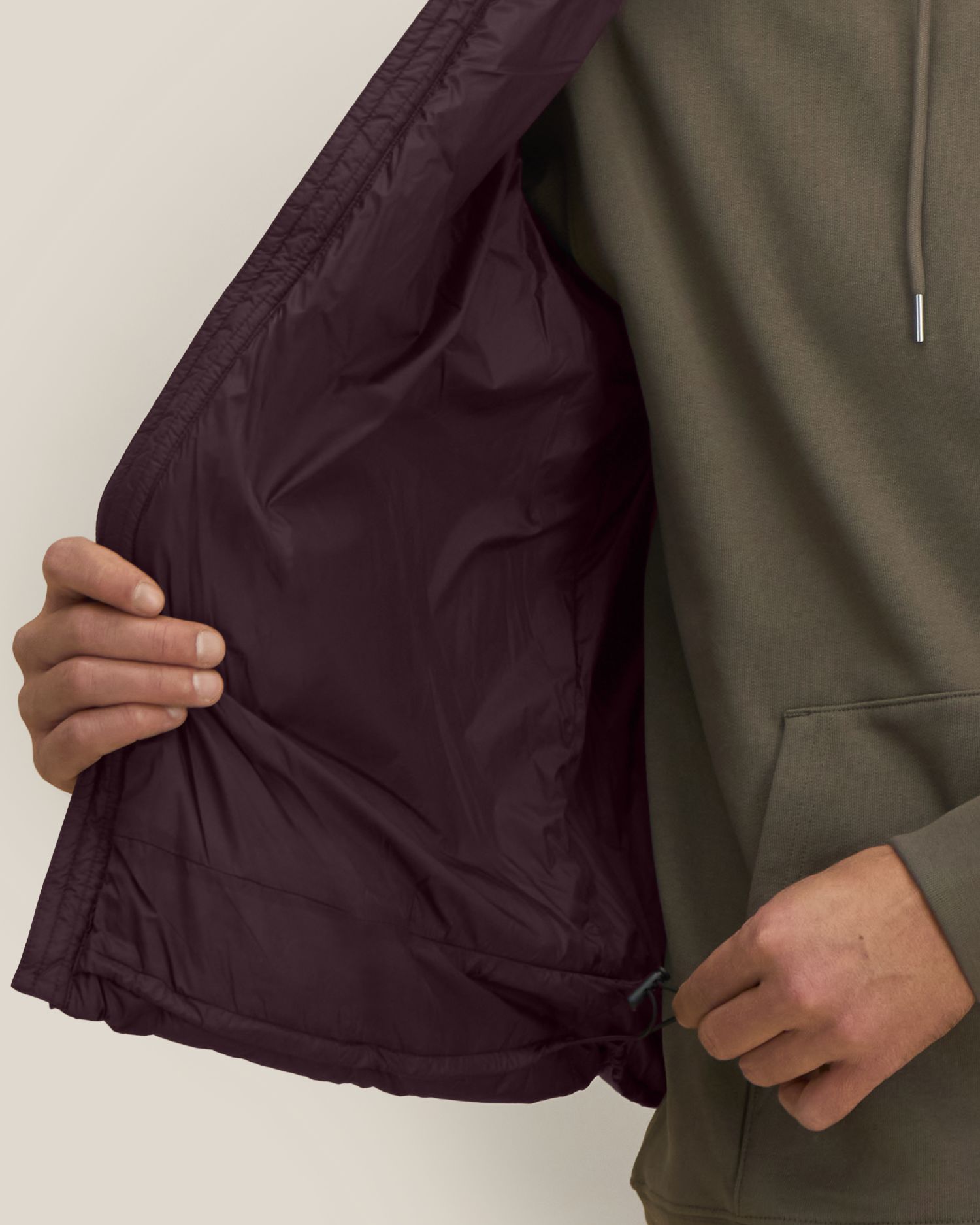 Unisex Padded Gilet in Recycled Nylon | Puffer Gilet 2.0 - STJU293
