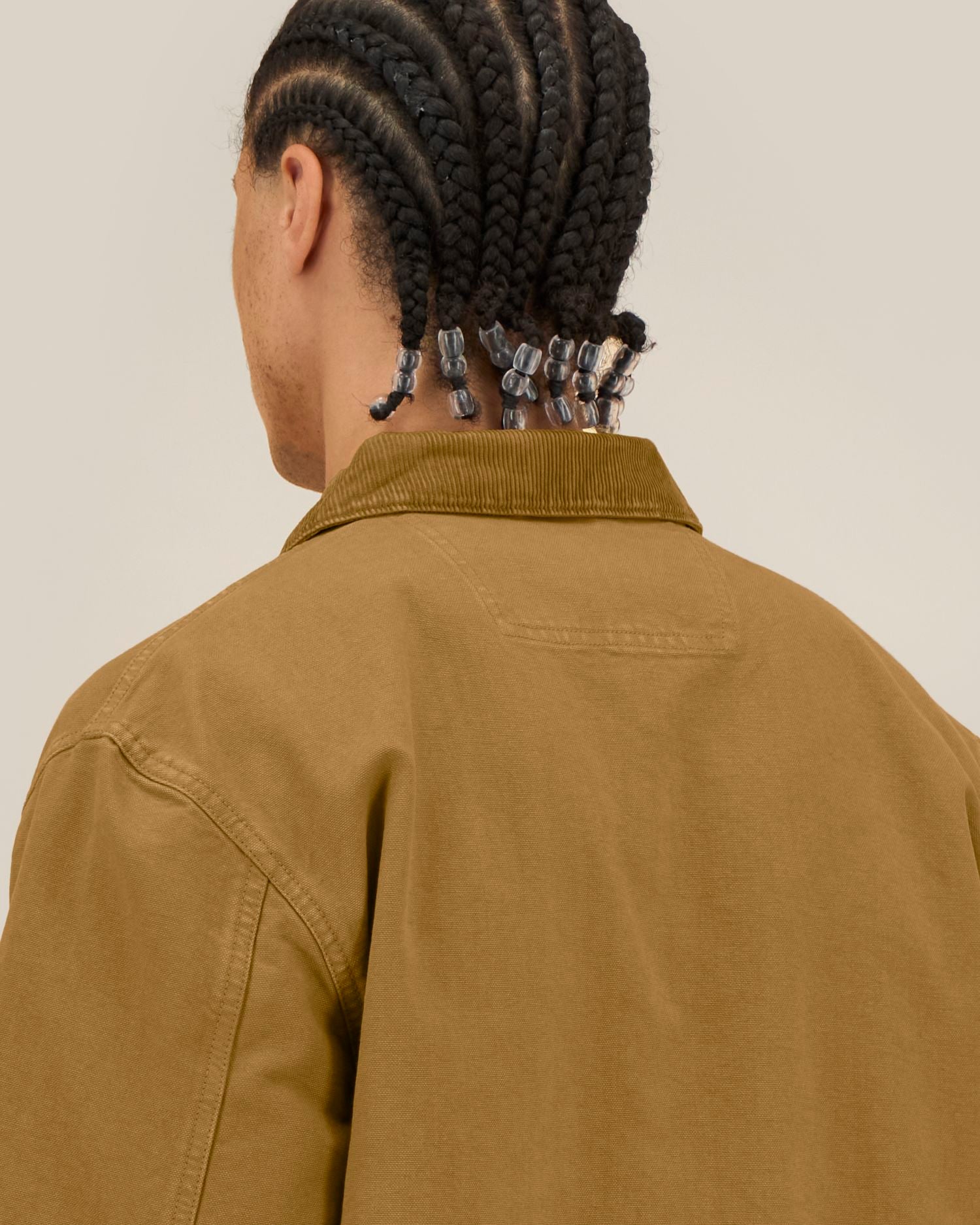 Unisex-Jacke aus stückgefärbtem Baumwoll-Canvas – 379 GSM | Arbeitsjacke – STJU294