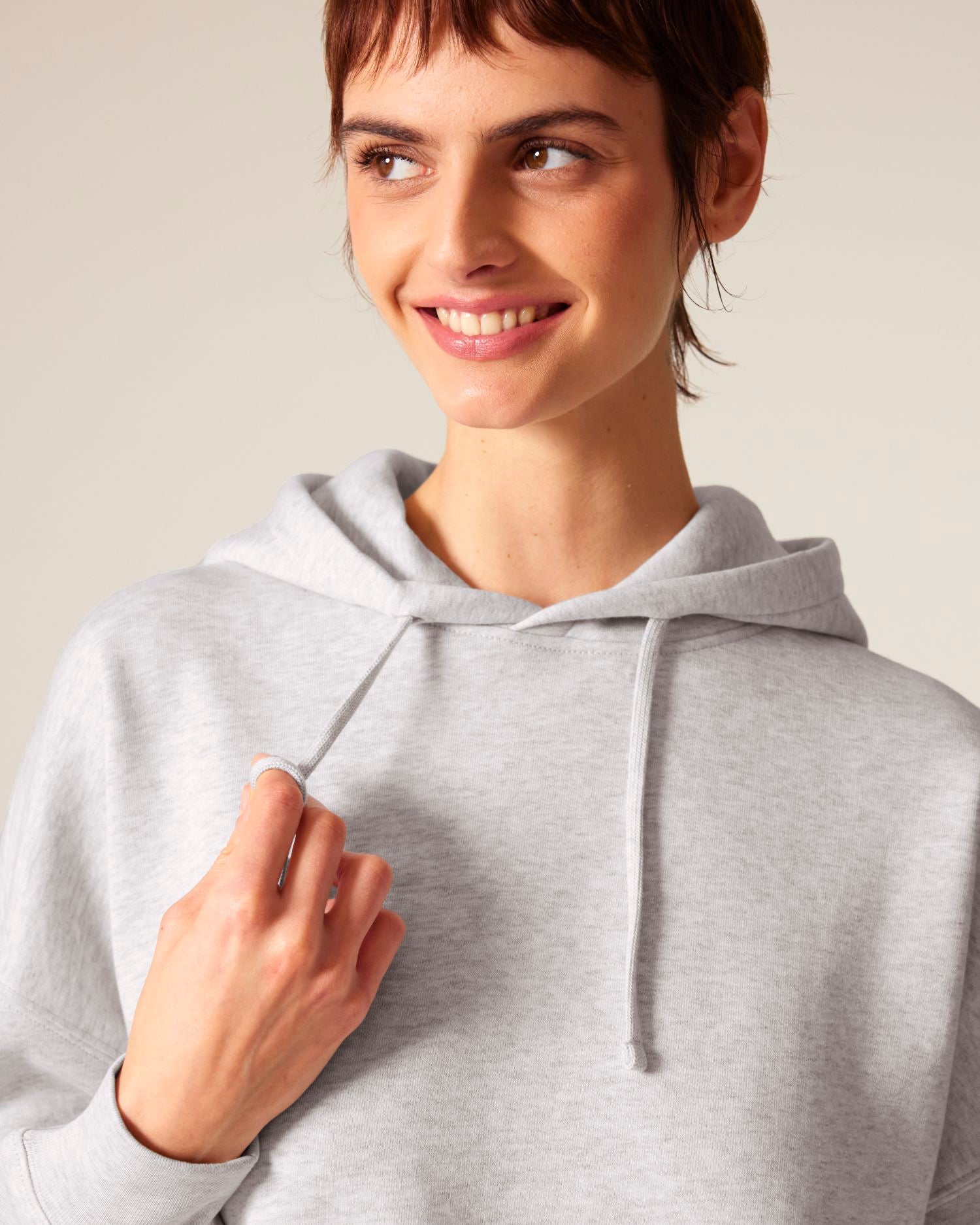 Women's Organic Cotton Hoodie Sweatshirt - 300 GSM | Nora STSW213