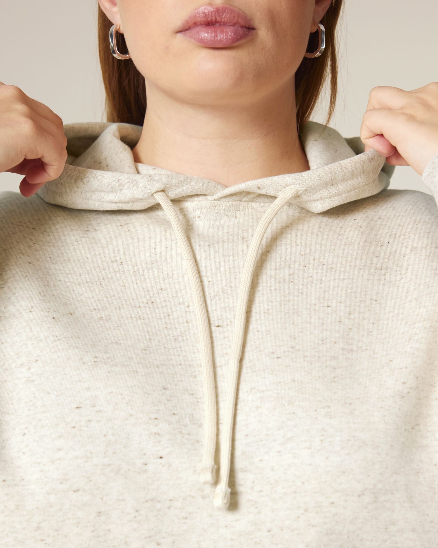 Women's Organic Cotton Hoodie Sweatshirt - 300 GSM | Nora STSW213