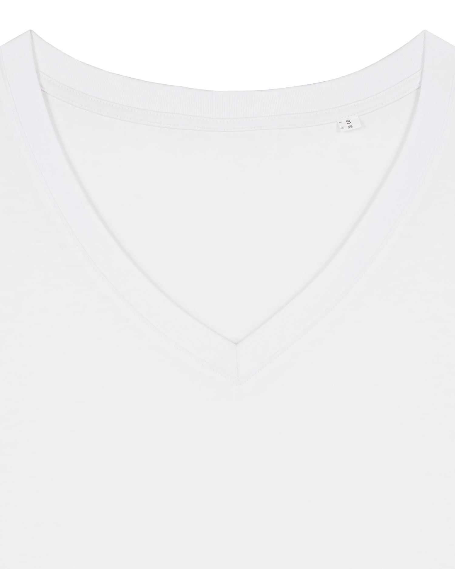 Camiseta orgánica de mujer con cuello en V - 155 GSM | Stella Isla STTW176