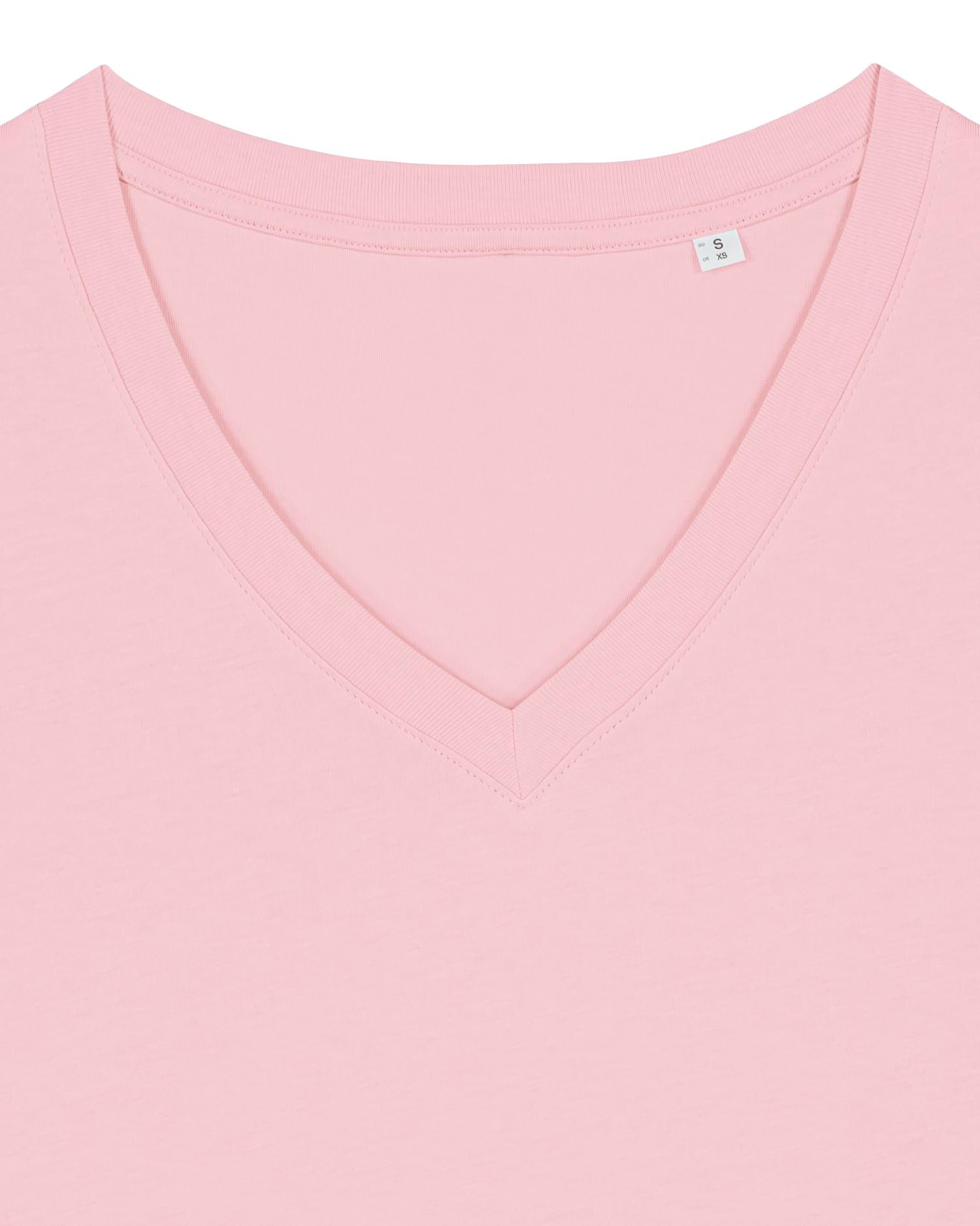 Camiseta orgánica de mujer con cuello en V - 155 GSM | Stella Isla STTW176