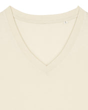 Camiseta orgánica de mujer con cuello en V - 155 GSM | Stella Isla STTW176