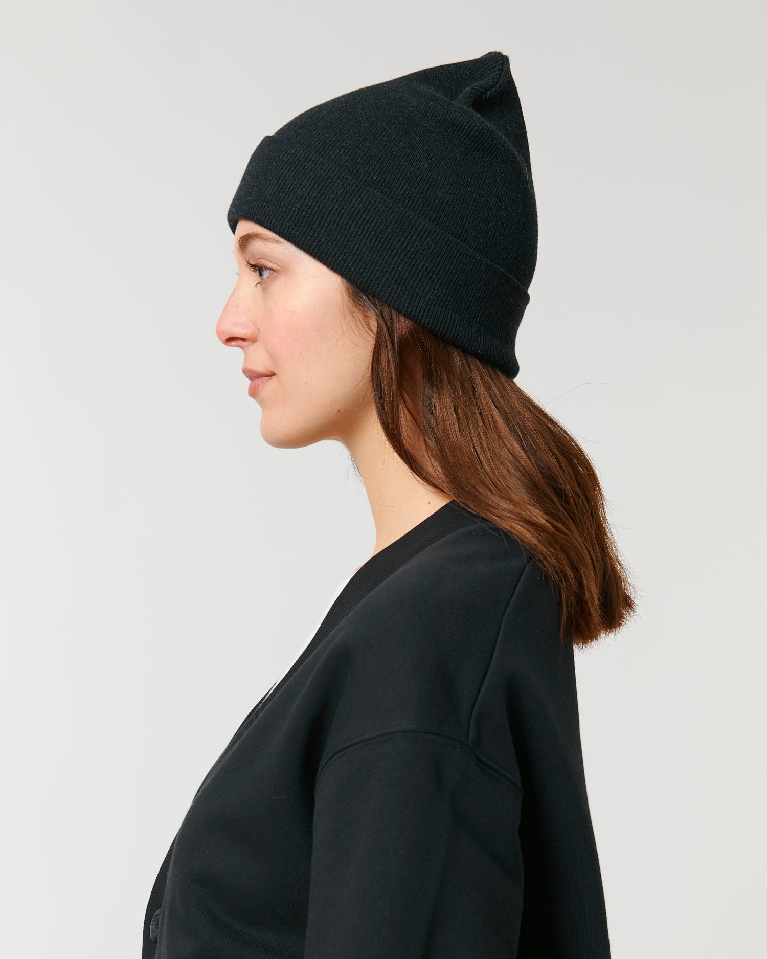 Gorro de dos capas orgánico y reciclado | Rib Beanie STAU772