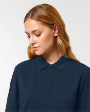Unisex Organic Long Sleeve Polo Shirt | Prepster STPU332