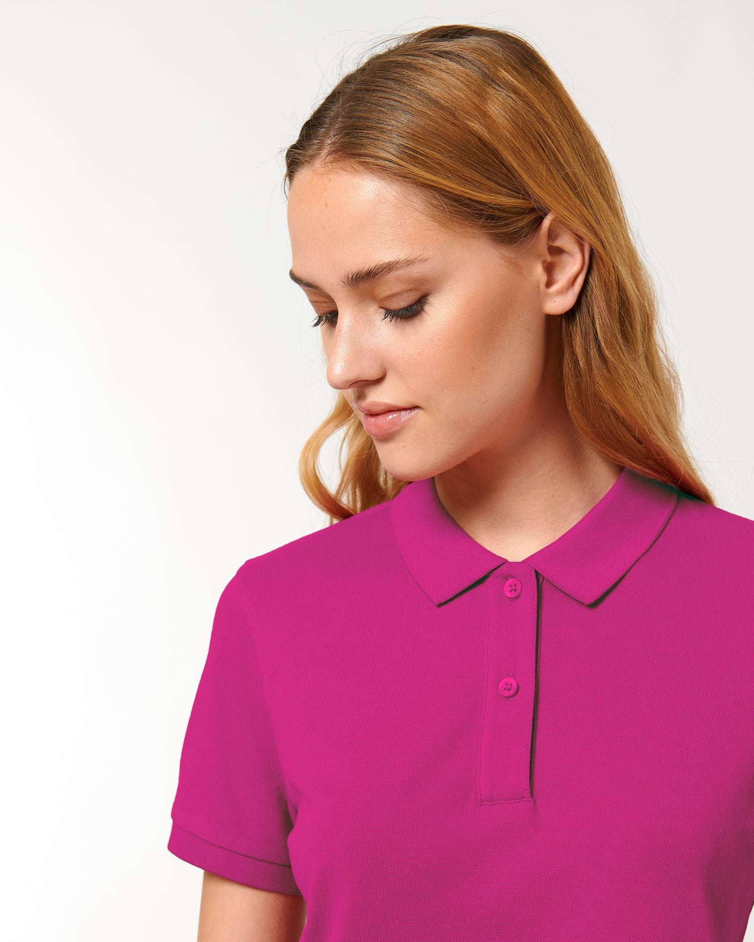 Women's Fitted Organic Polo - 200 g/m² | Stella Elliser Polos STPW333