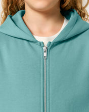 Kinderen's Organische Zip-Thru Hoodie Sweatshirt - 300 GSM | Mini Cultivator 2.0 STSK182