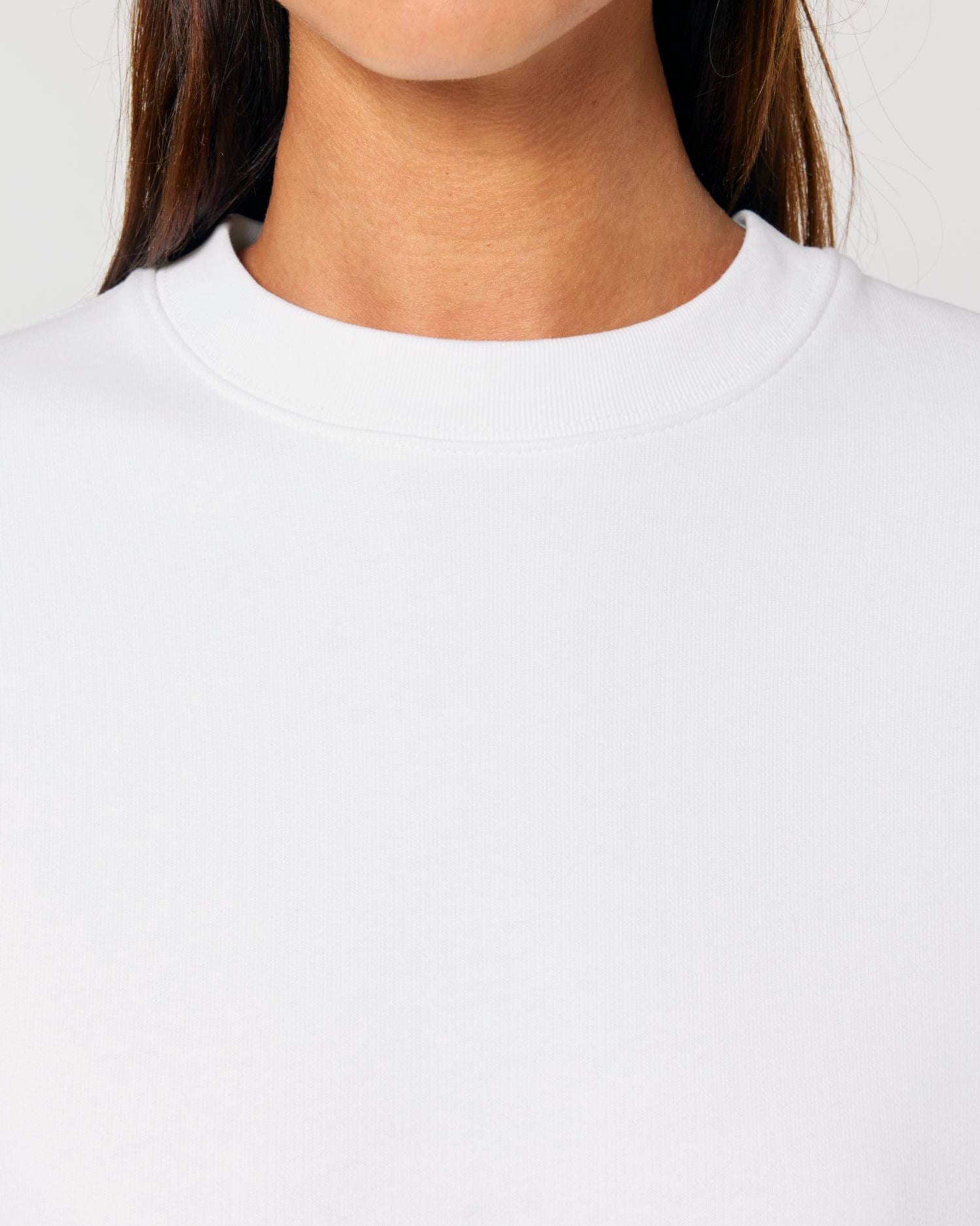 Sudadera unisex de cuello redondo - algodón orgánico 350 GSM | STSU178 Changer 2.0