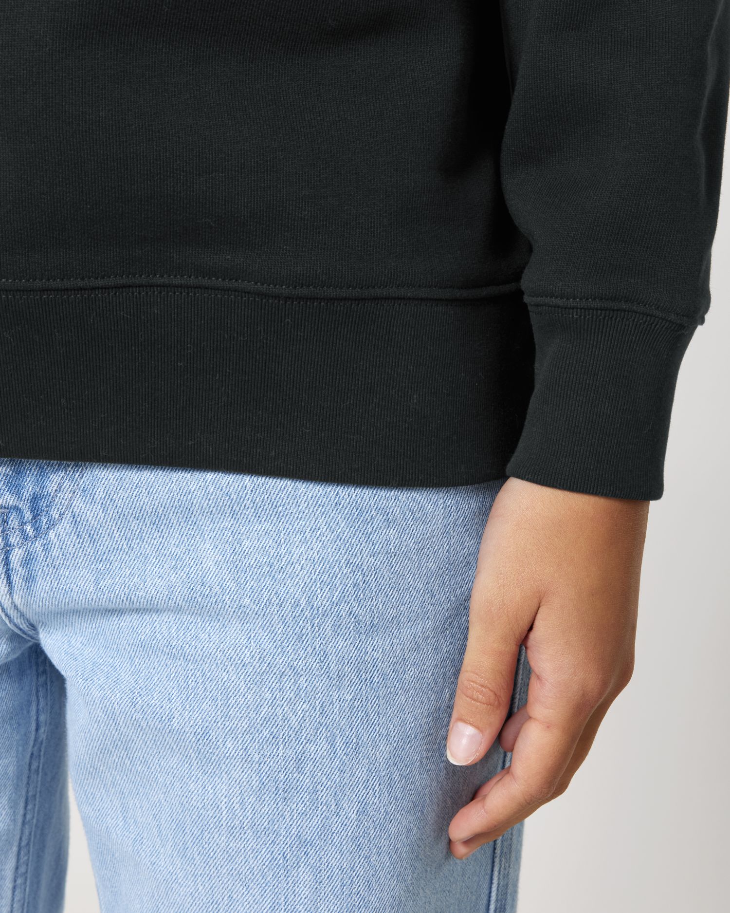 Sudadera unisex de cuello redondo - algodón orgánico 350 GSM | STSU178 Changer 2.0