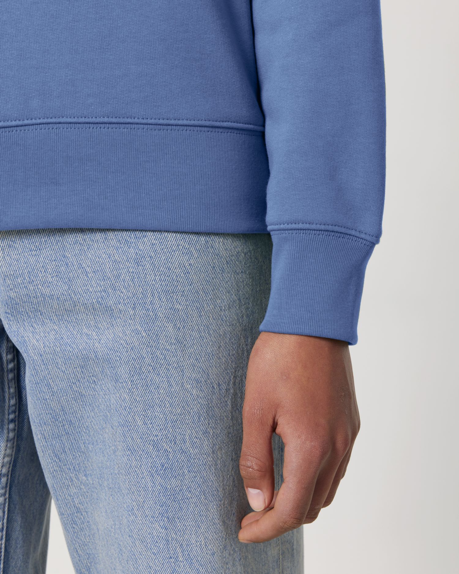 Sudadera unisex de cuello redondo - algodón orgánico 350 GSM | STSU178 Changer 2.0