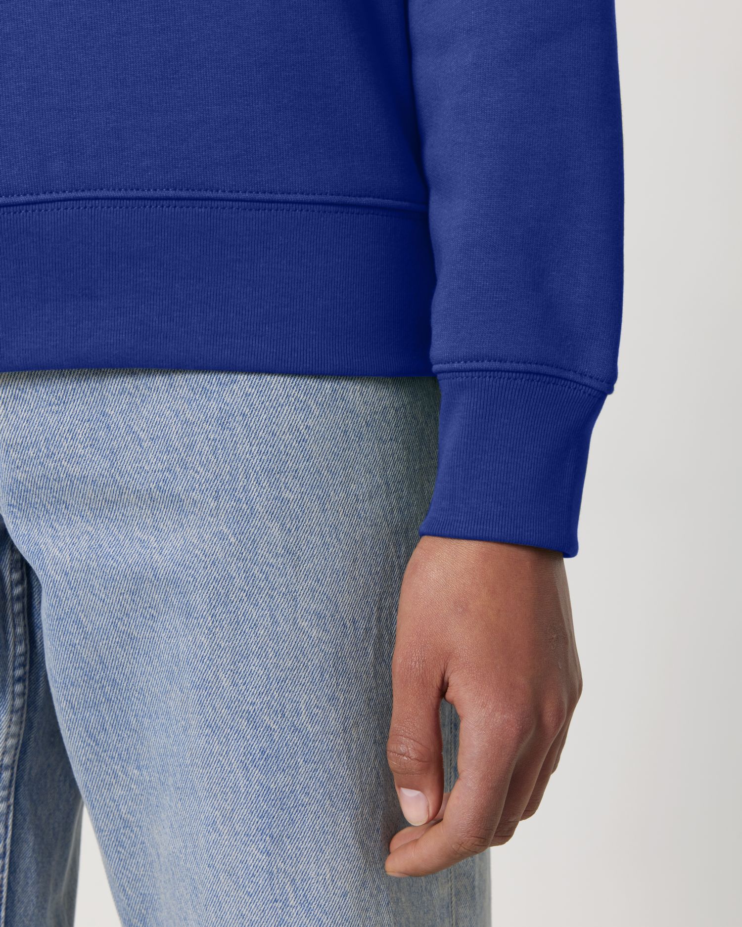 Sudadera unisex de cuello redondo - algodón orgánico 350 GSM | STSU178 Changer 2.0