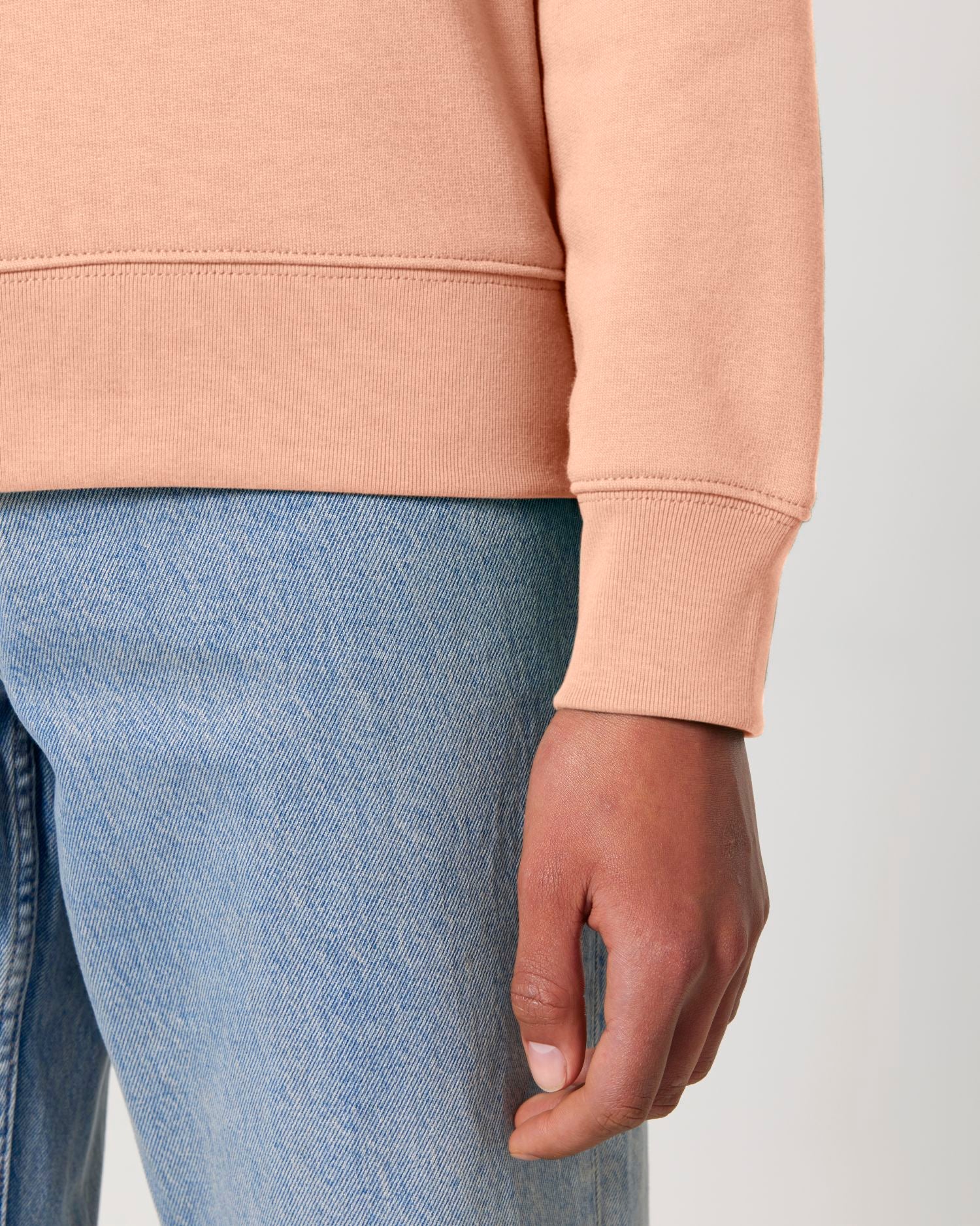 Sudadera unisex de cuello redondo - algodón orgánico 350 GSM | STSU178 Changer 2.0