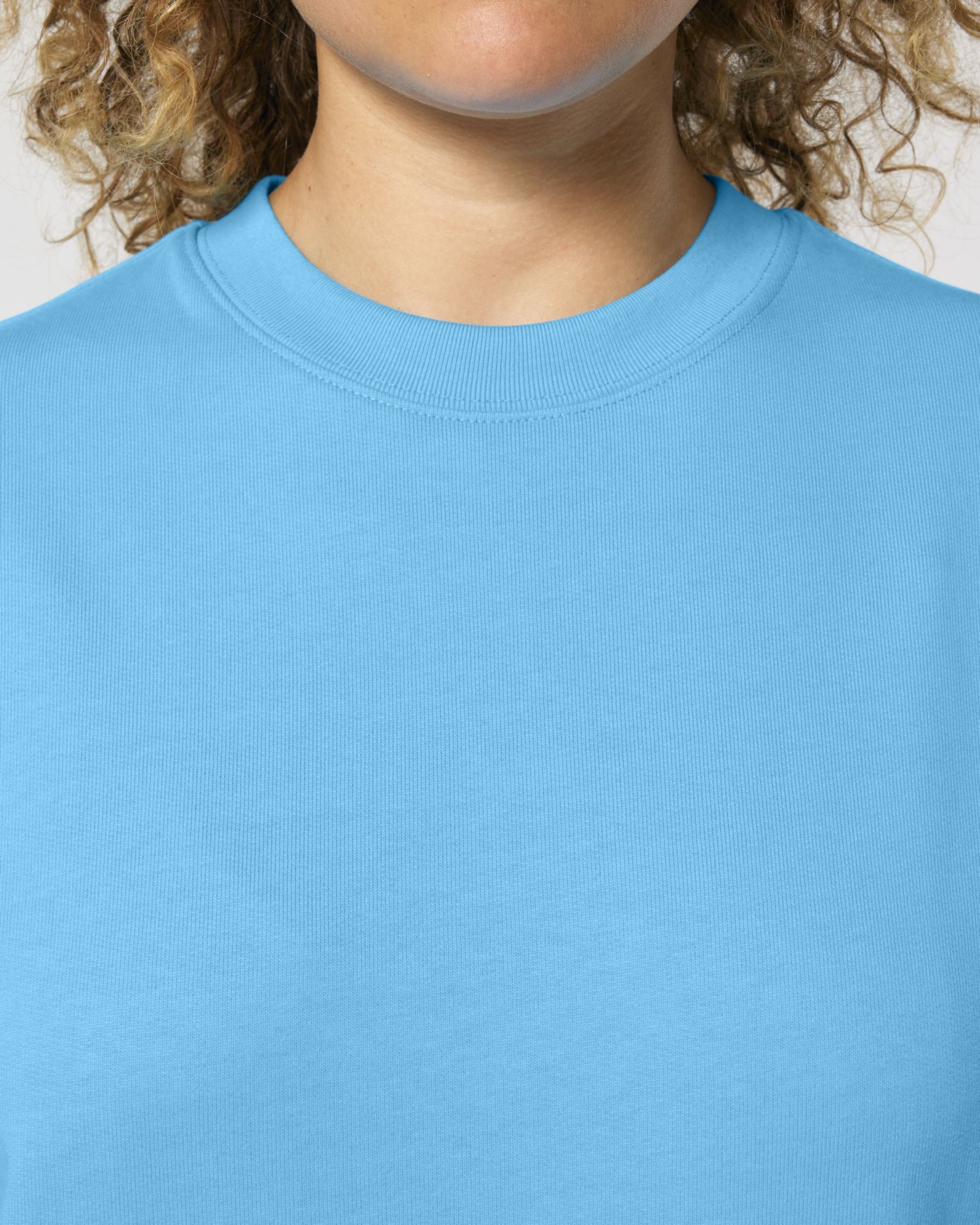 Sudadera unisex de cuello redondo - algodón orgánico 350 GSM | STSU178 Changer 2.0