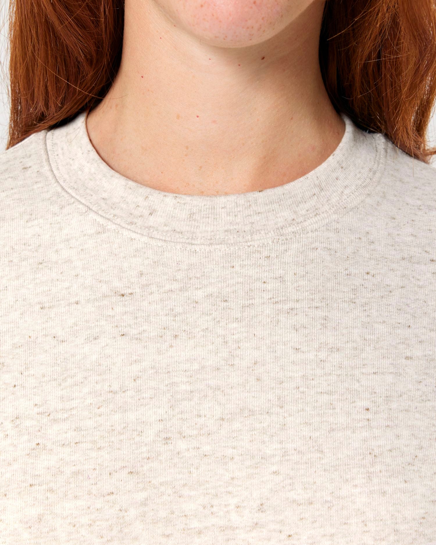 Sudadera unisex de cuello redondo - algodón orgánico 350 GSM | STSU178 Changer 2.0