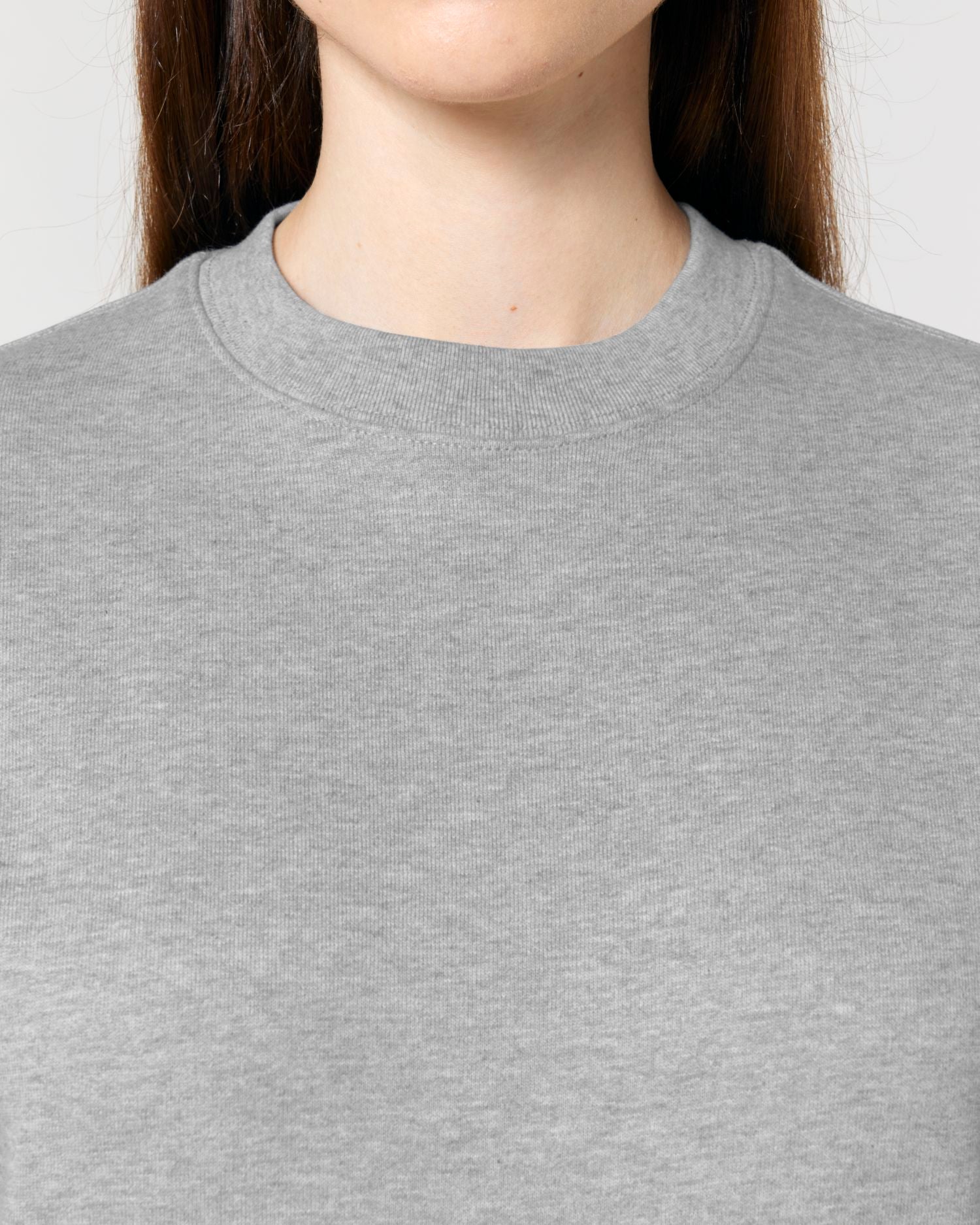 Sudadera unisex de cuello redondo - algodón orgánico 350 GSM | STSU178 Changer 2.0
