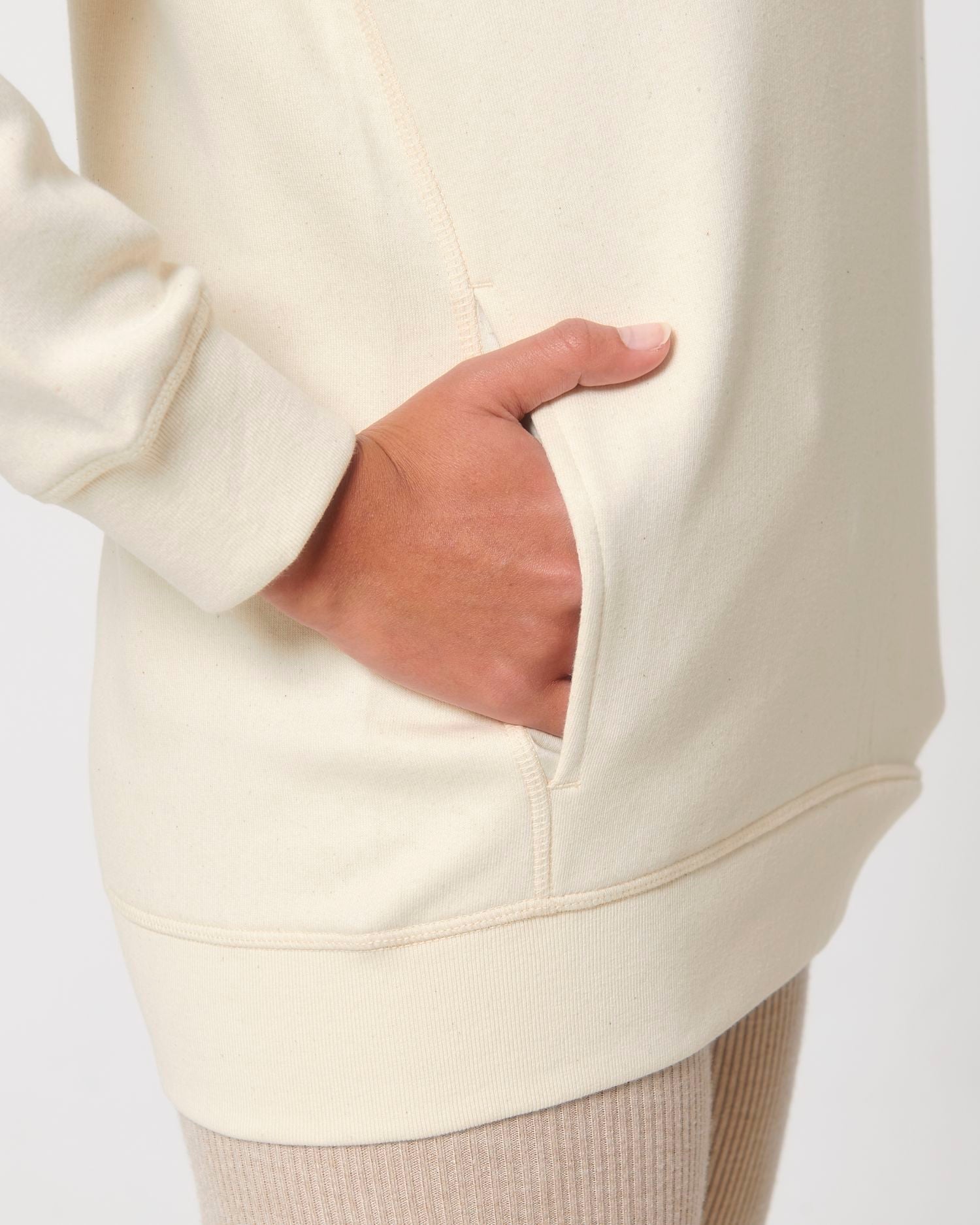 Sweat à Capuche Unisexe en Coton Bio avec Poches Latérales | Sider STSU824