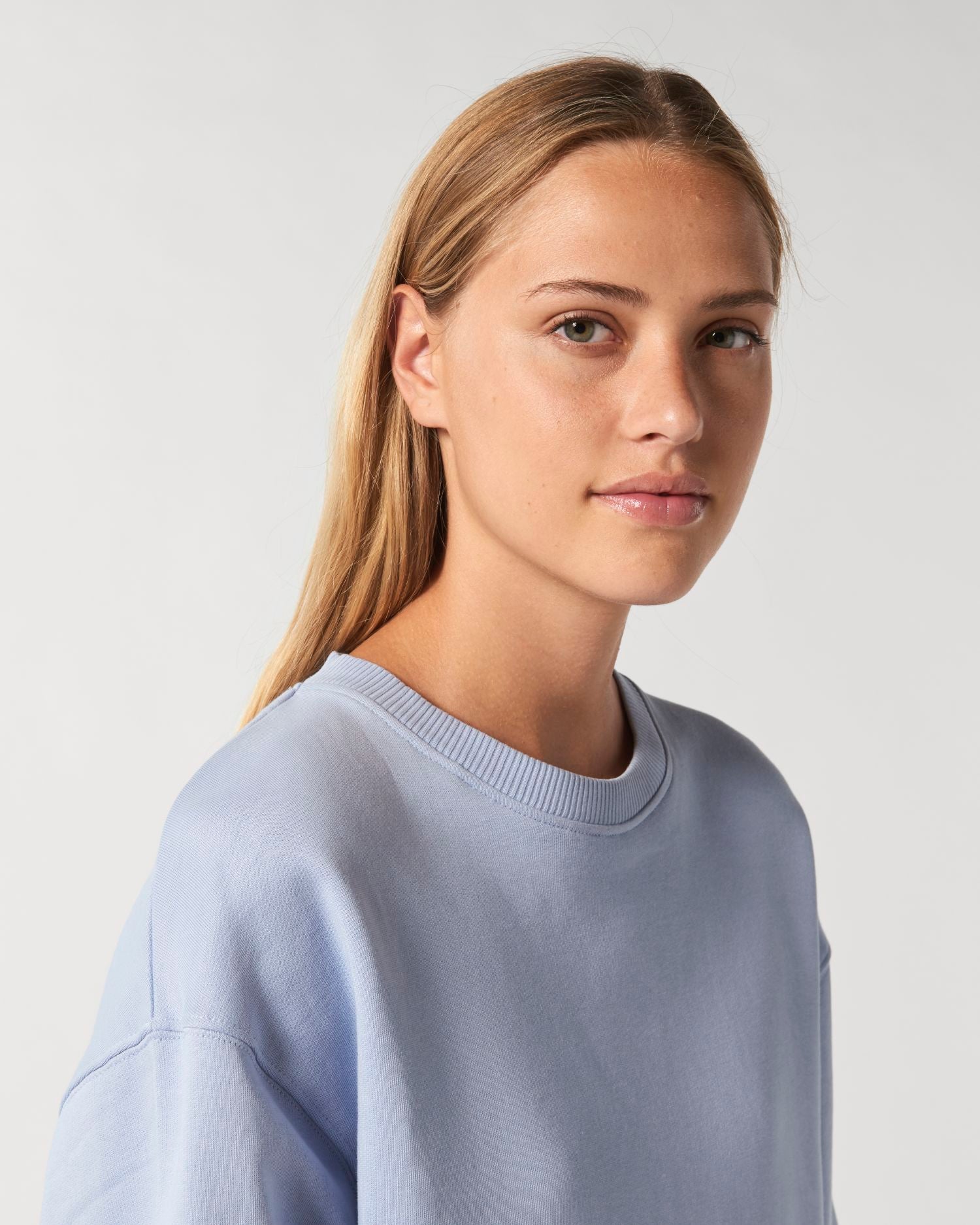 Unisex Organic Relaxed Crew Neck Sweatshirt | Radder STSU857