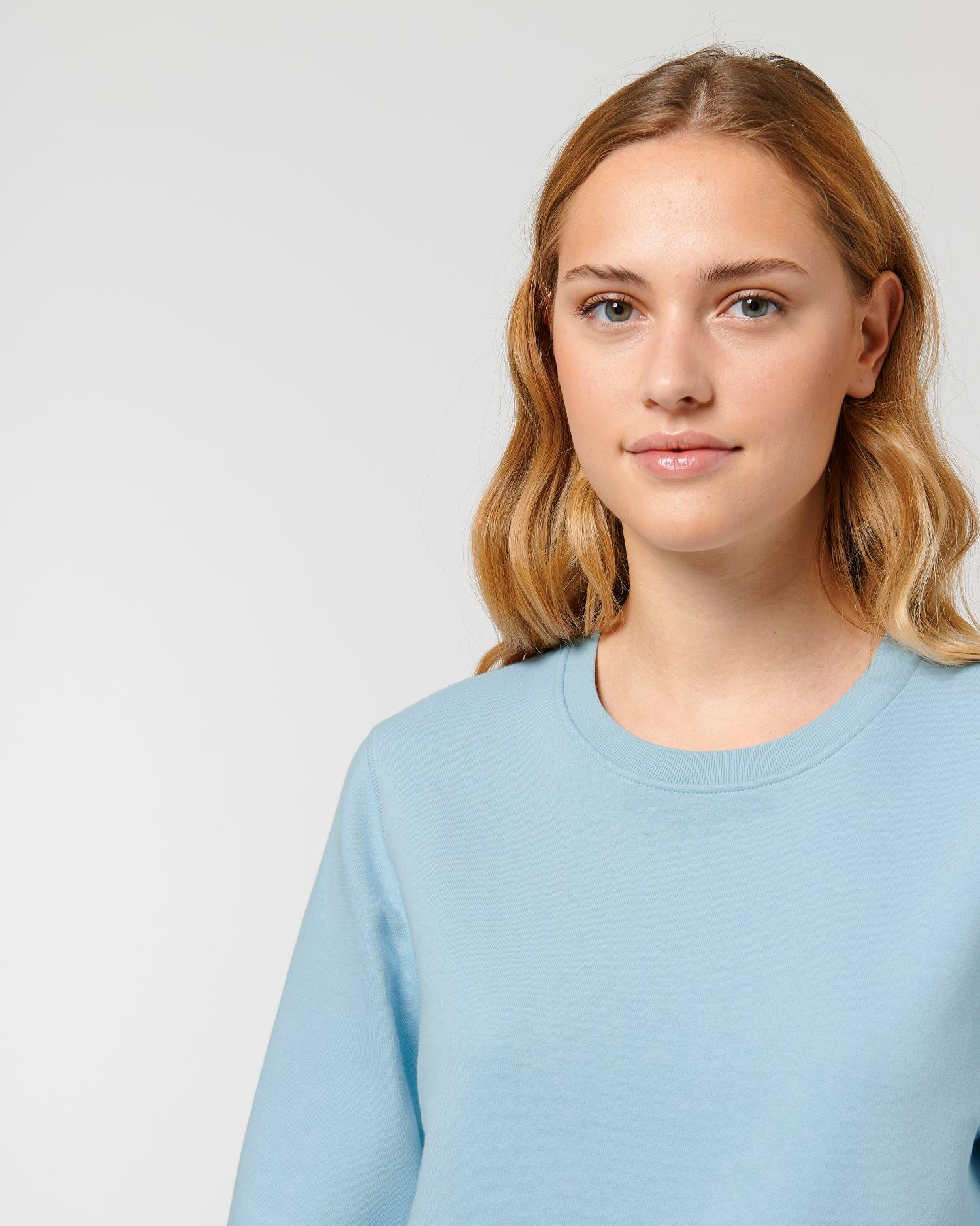 Sudadera de Cuello redondo orgánica unisex de peso medio-ligero - 280 g/m² | Roller STSU868