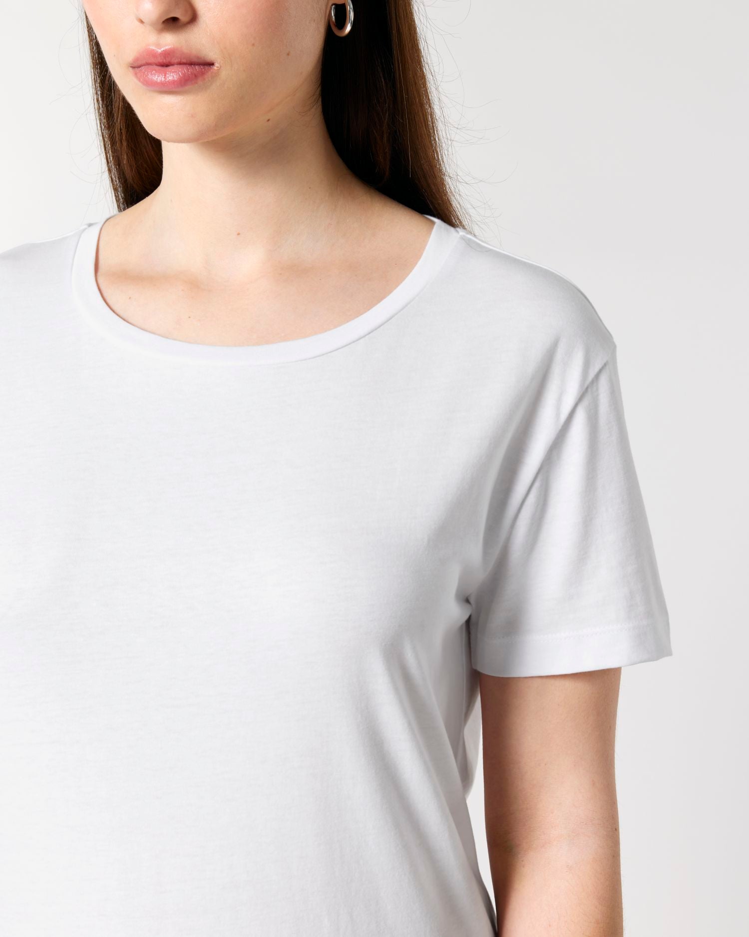 Women's Organic Cotton Scoop Neck T-Shirt - 155 GSM | Stella Serena STTW173