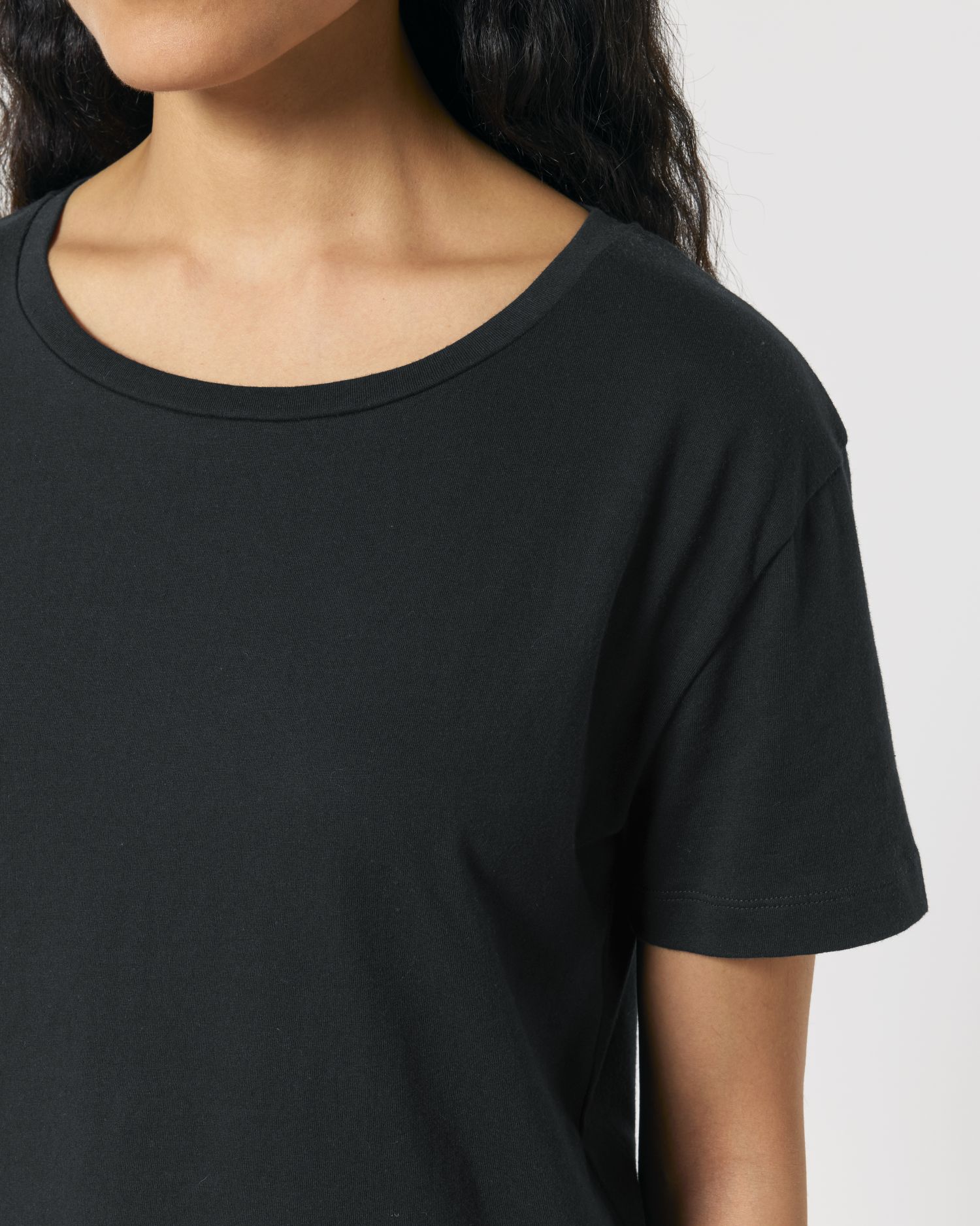 Women's Organic Cotton Scoop Neck T-Shirt - 155 GSM | Stella Serena STTW173
