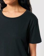 Women's Organic Cotton Scoop Neck T-Shirt - 155 GSM | Stella Serena STTW173