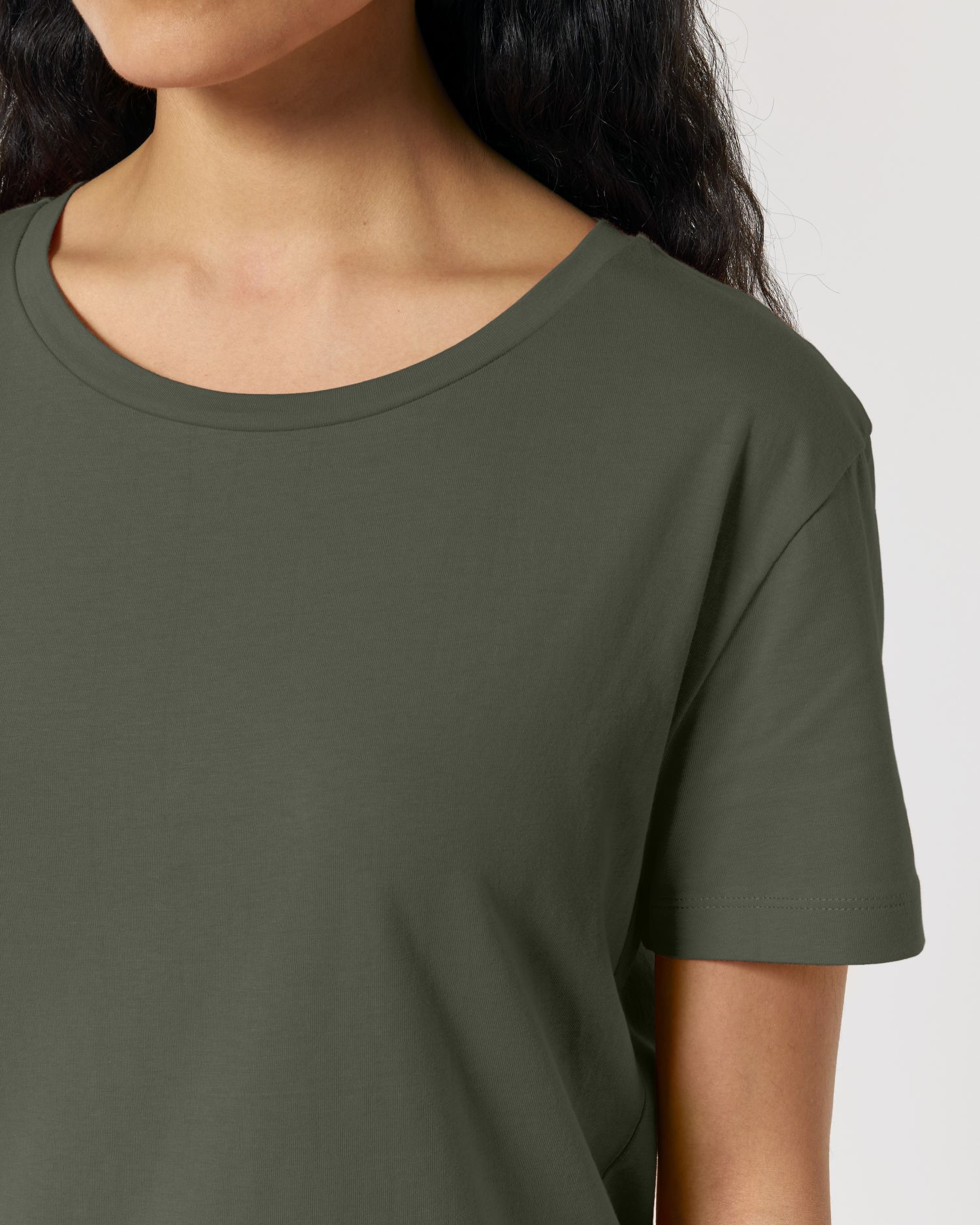 Women's Organic Cotton Scoop Neck T-Shirt - 155 GSM | Stella Serena STTW173