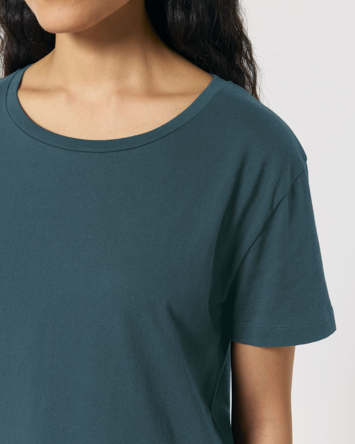 Women's Organic Cotton Scoop Neck T-Shirt - 155 GSM | Stella Serena STTW173
