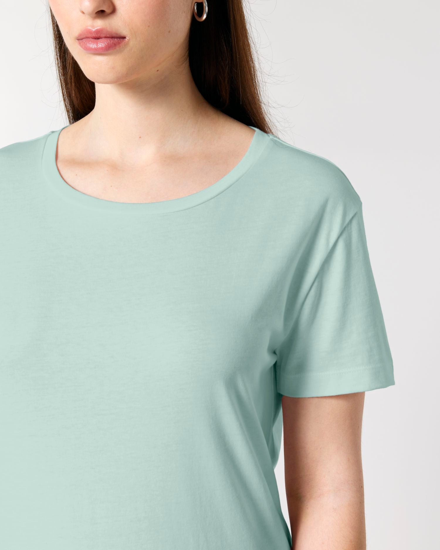 Women's Organic Cotton Scoop Neck T-Shirt - 155 GSM | Stella Serena STTW173