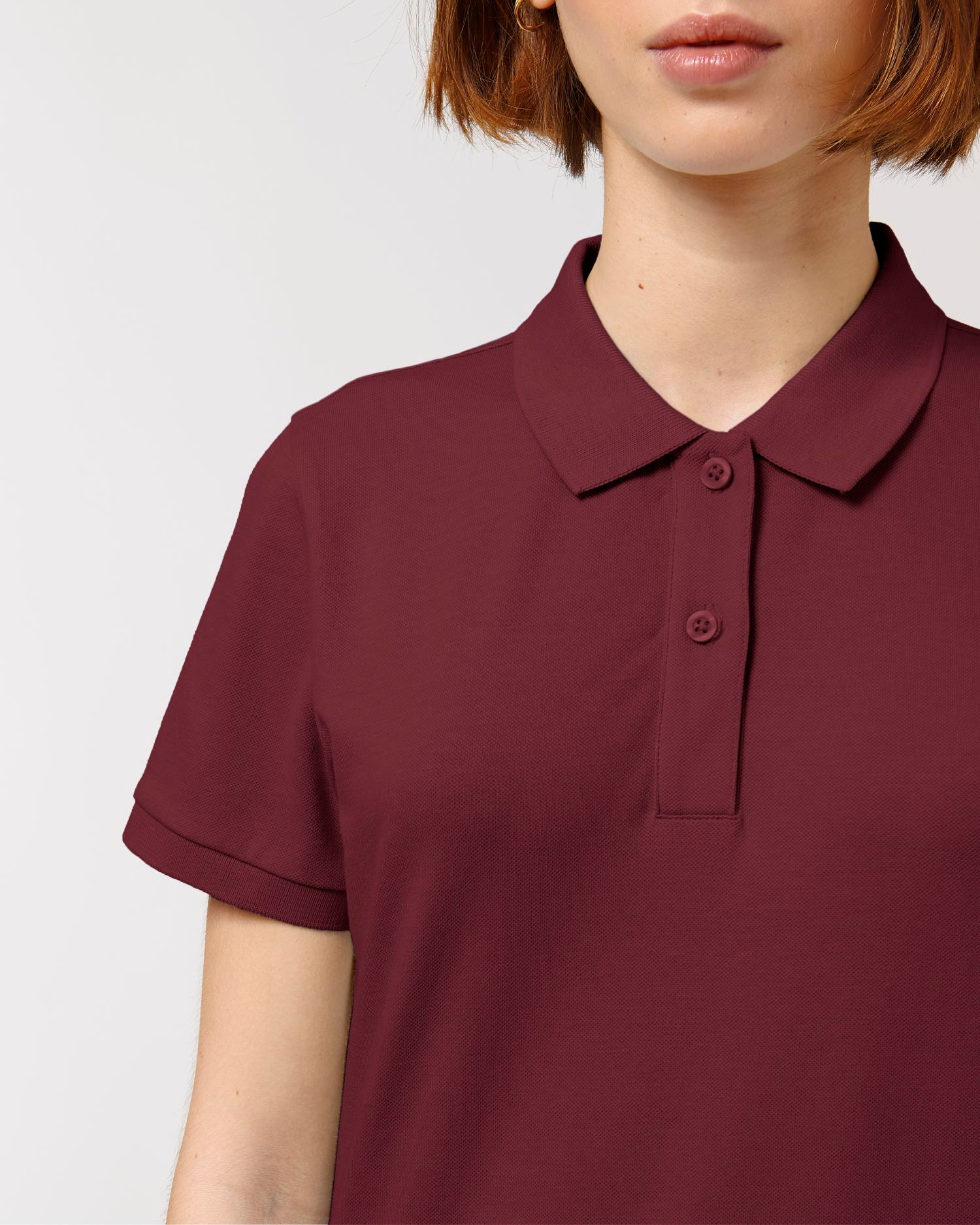 Women's Fitted Organic Polo - 200 g/m² | Stella Elliser Polos STPW333